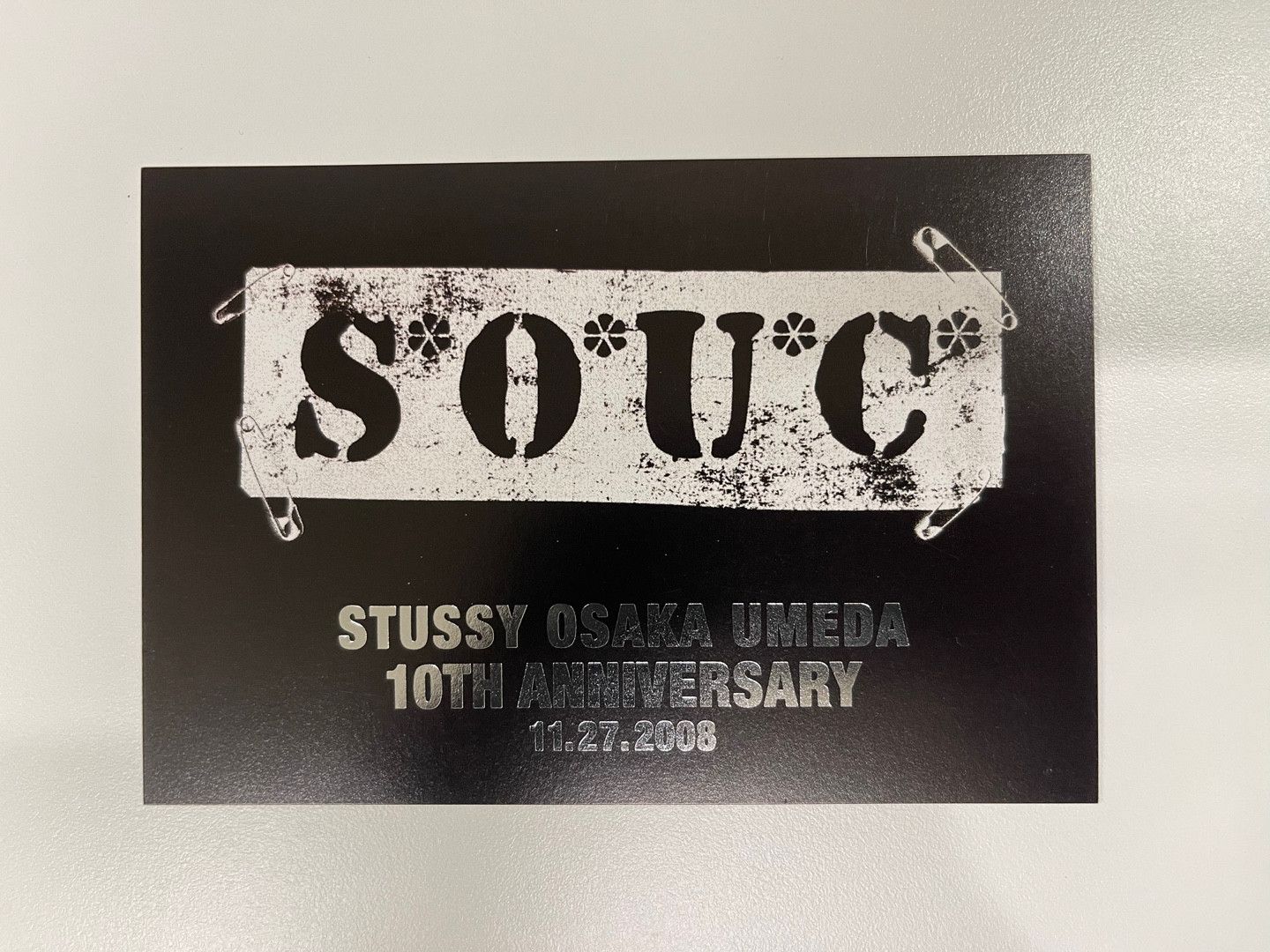 Stussy STUSSY OSAKA UMEDA CHAPT art Postercards 2008 Size ONE SIZE - 2 Thumbnail