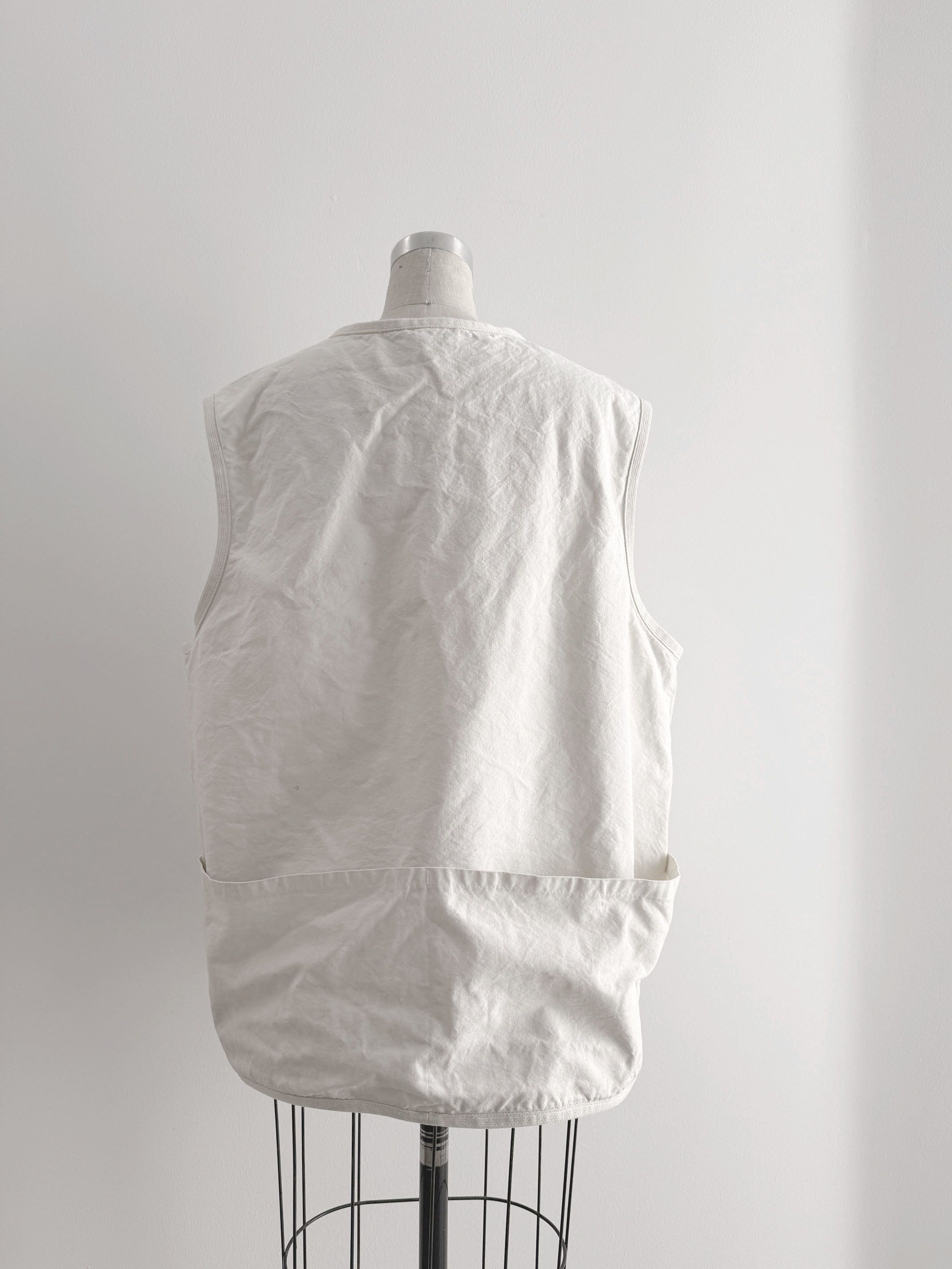 Vintage 80s Vintage The J. Peterman Company white vest Size US XL / EU 56 / 4 - 2 Thumbnail