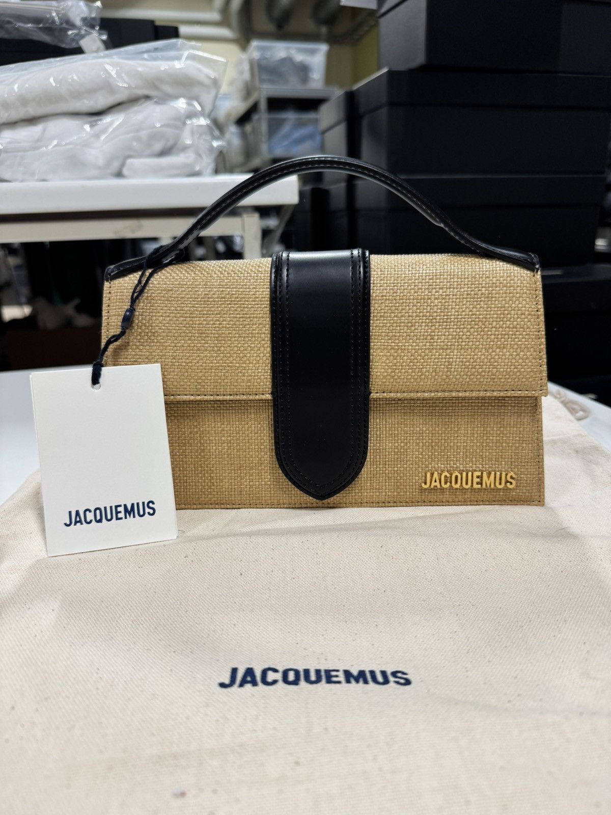 Jacquemus Jacquemus Le Grand Bambino Shoulder Bag Size ONE SIZE - 1 Thumbnail