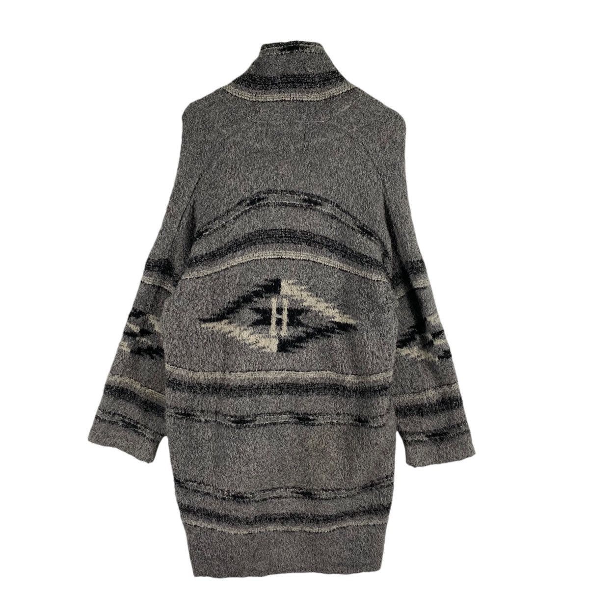 Hysteric Glamour × Japanese Brand Vintage Hysteric Glamour Aztec Native Cardigan Fleece F Size Size ONE SIZE - 10 Thumbnail