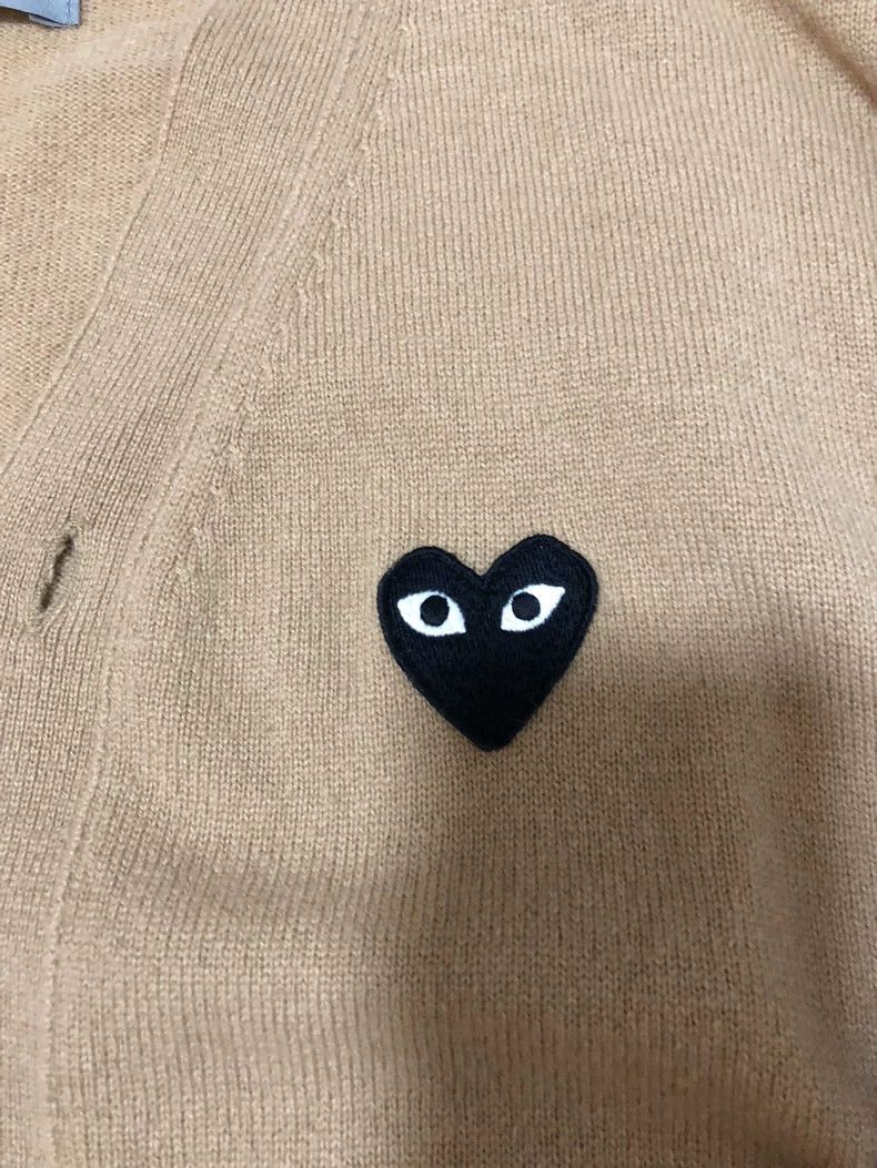 Comme des Garcons Comme Des Garcons Camel wool cardigan Size S / US 4 / IT 40 - 3 Thumbnail