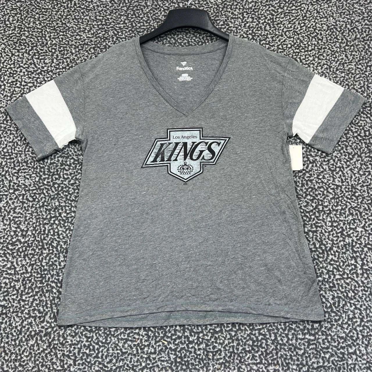 Other Los Angeles LA Kings Shirt Women Short Sleeve V-Neck M Size M / US 6-8 / IT 42-44 - 1 Thumbnail