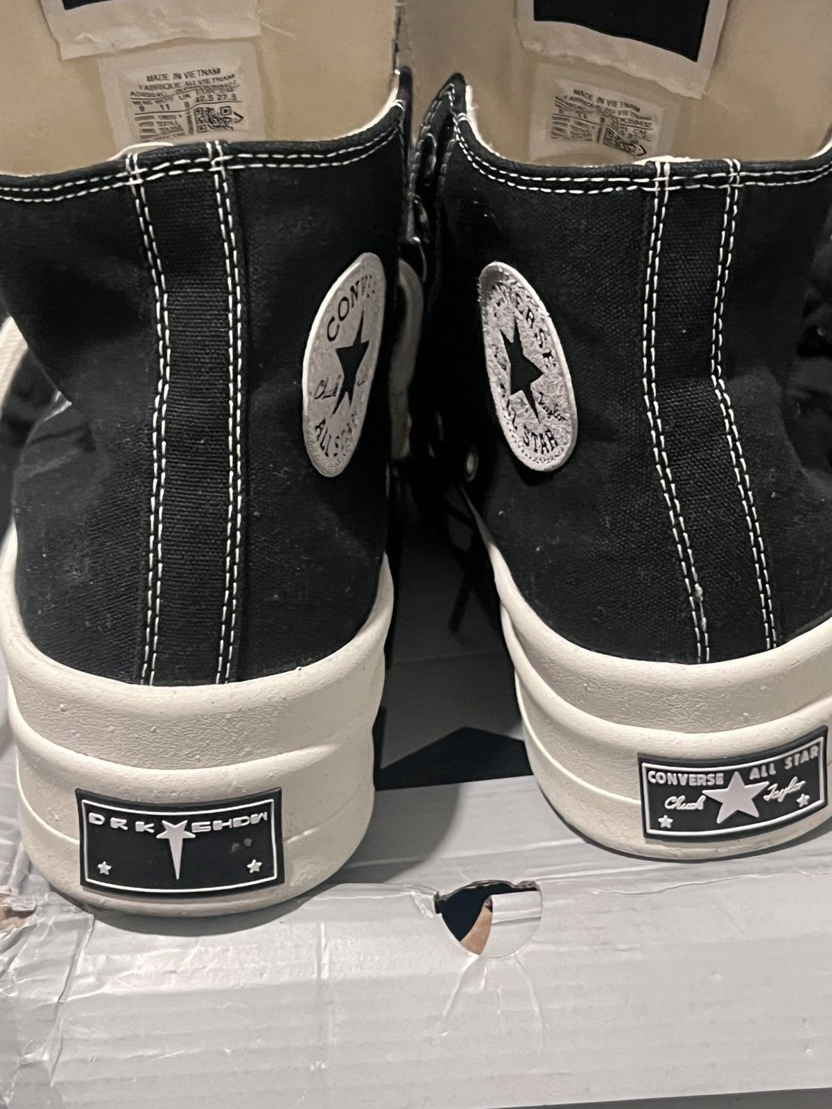 Converse × Rick Owens Drkshdw Converse rick owen allstar hi size 9 Size US 9 / EU 42 - 3 Thumbnail