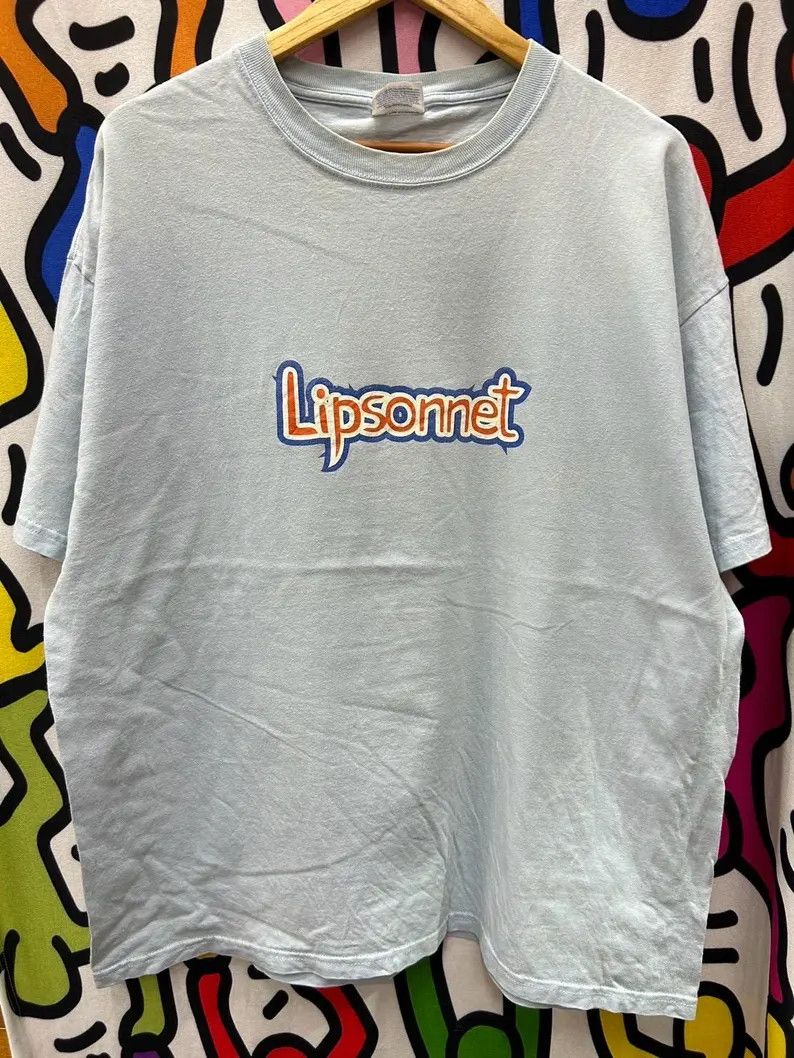 Vintage Vintage 2000s Lipsonnet Rock n Roll tshirt size XL Size US XL / EU 56 / 4 - 2 Thumbnail