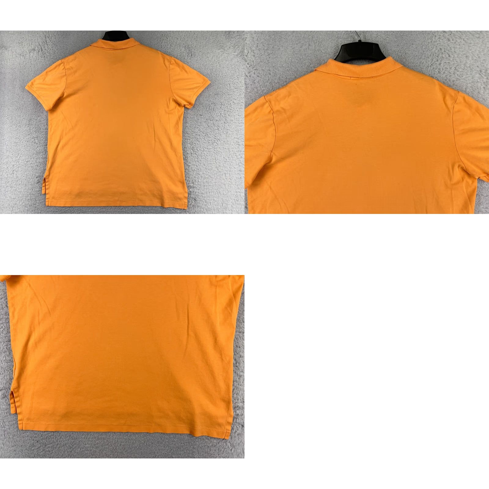 Ralph Lauren VINTAGE Ralph Lauren Polo Shirt Mens XL Orange Interlock Cotton Jersey Polo Shirt Size US XL / EU 56 / 4 - 9 Thumbnail