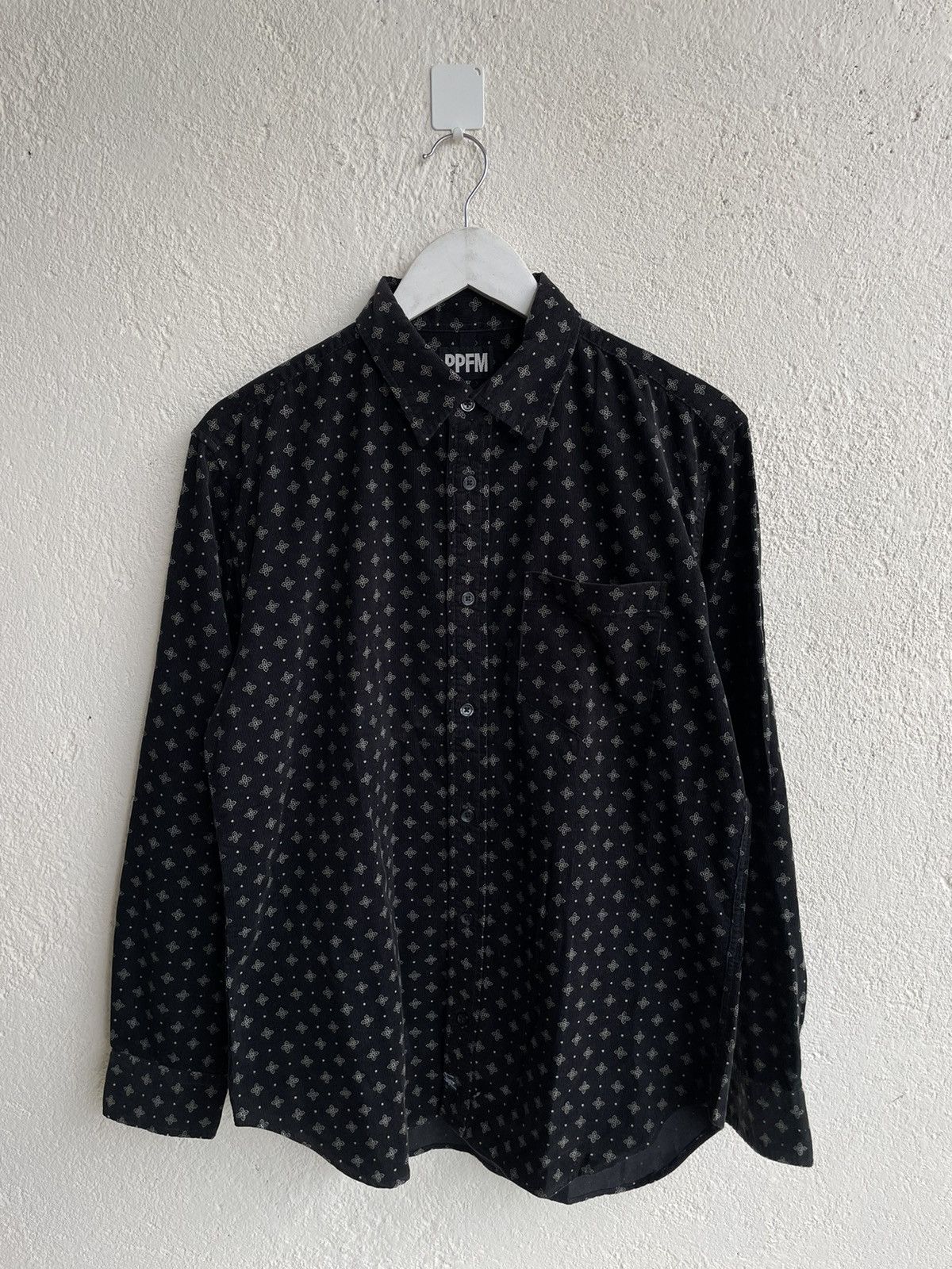 14th Addiction 2000s PPFM Japan Corduroy shirt Gothic Style Size US L / EU 52-54 / 3 - 1 Thumbnail