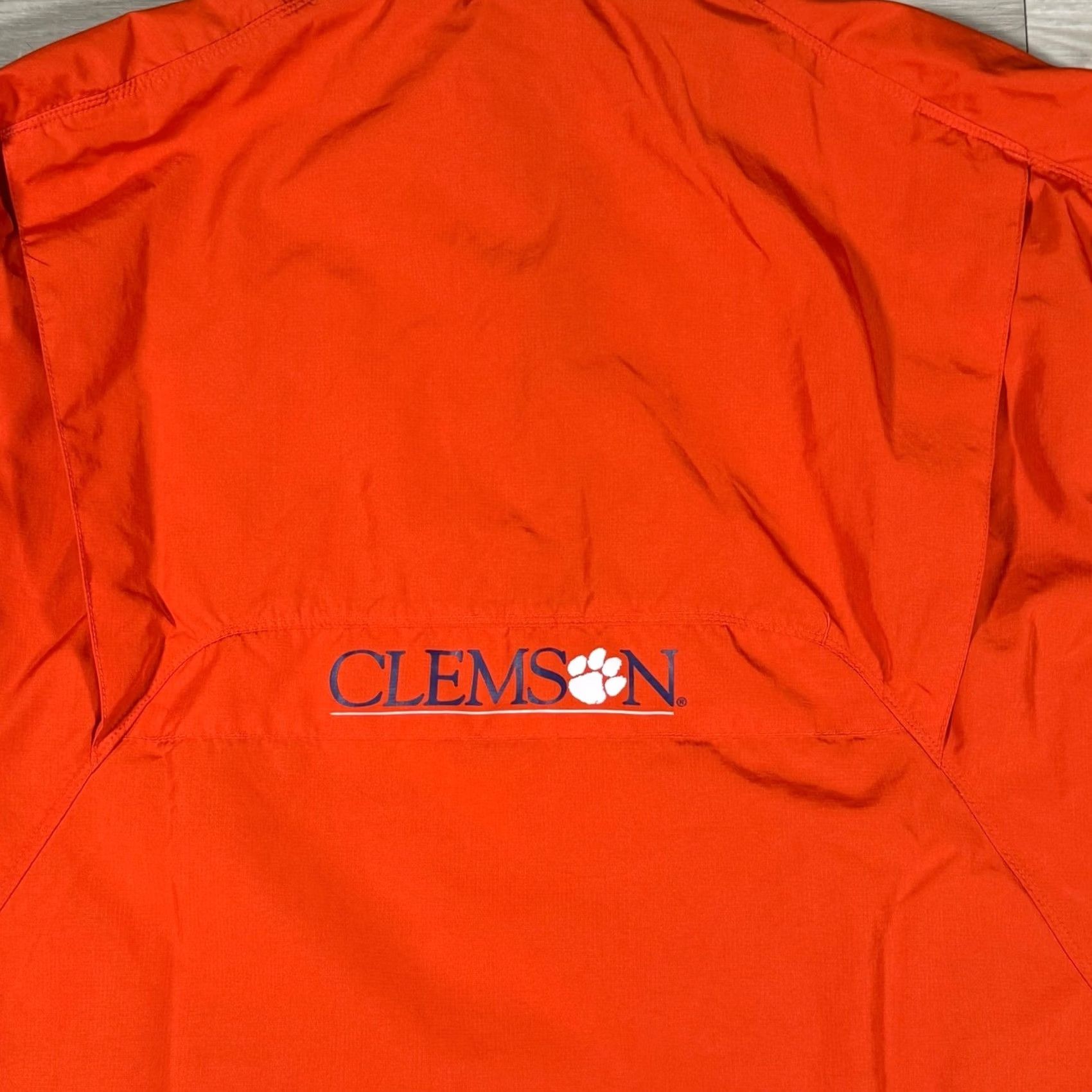 Nike Nike Clemson Tigers Orange Storm-FIT Pullover Windbreaker Jacket Waterproof XL Mens Size US XL / EU 56 / 4 - 5 Thumbnail