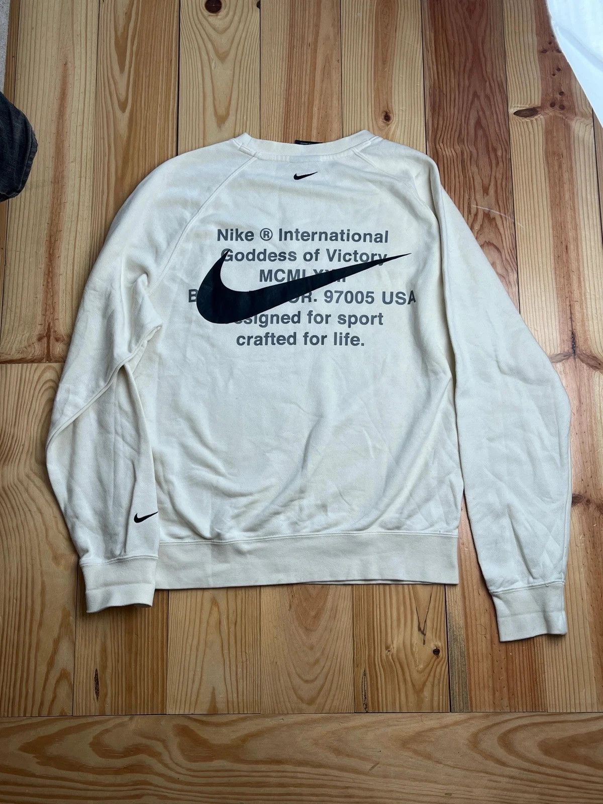Nike Vintage 90s Nike Double Swoosh Sweatshirt Size US M / EU 48-50 / 2 - 7 Thumbnail