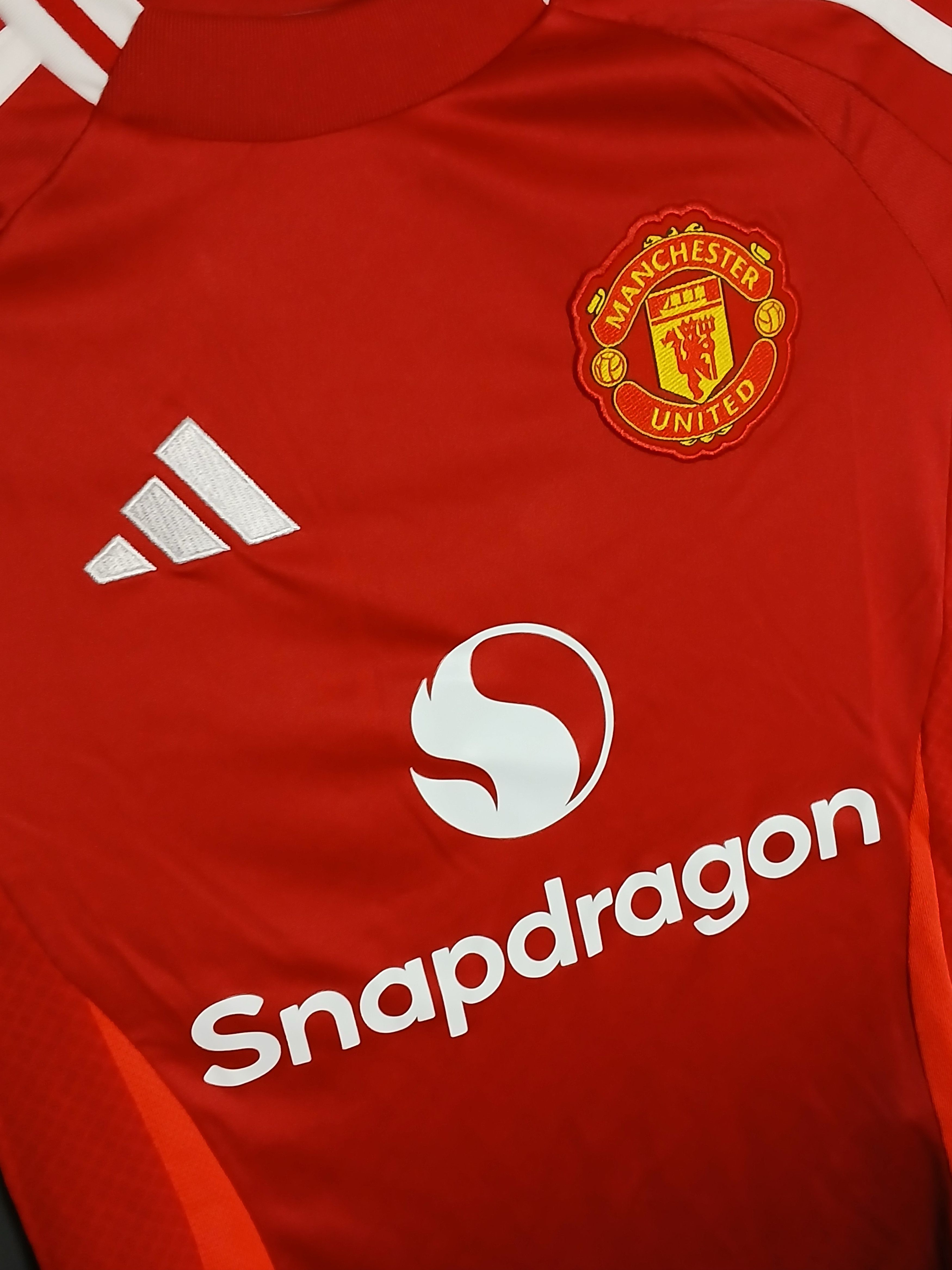 Adidas KIDS Manchester United 24/25 Home Football Jersey T-Shirt Size US XS / EU 42 / 0 - 3 Thumbnail