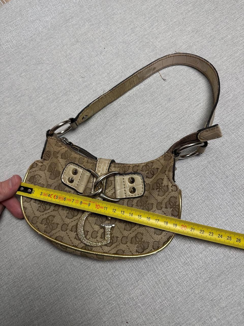 Guess Guess Vintage Y2K Avantgarde Mini Bag Very Rare Monogram Size ONE SIZE - 20 Thumbnail
