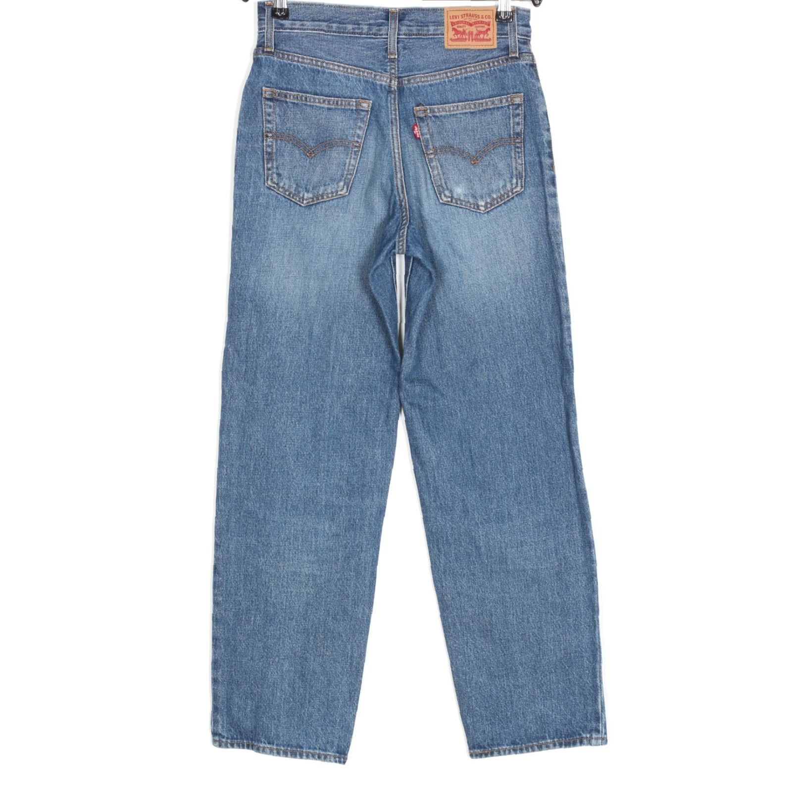 Levi's VINTAGE LEVI’S ’94 BAGGY Jeans Women 26 Regular W26 L31 Zip Fly, 5-Pocket Denim Blue Size 26" / US 2 / IT 38 - 2 Thumbnail