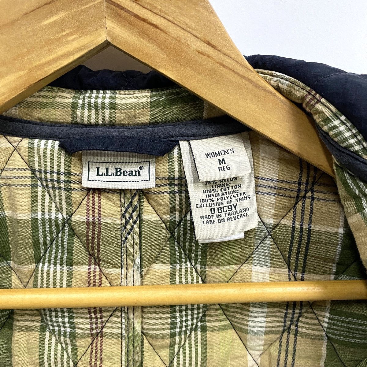 L.L. Bean Vintage LL Bean Padded Diamond Quilted Coat Women Medium Size M / US 6-8 / IT 42-44 - 9 Thumbnail