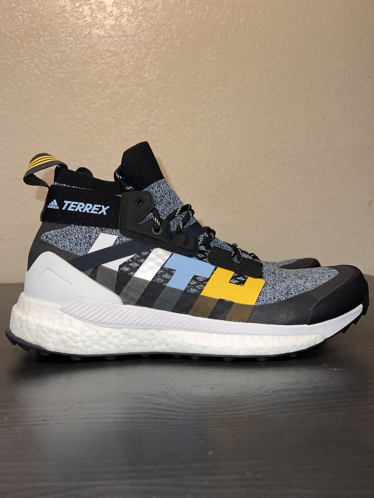 Kith x Adidas Terrex Free Hiker “Kith Navy” Size 9.5 Road Trail Run | New Balance FuelCell SC Trainer v3 in for  main image 3