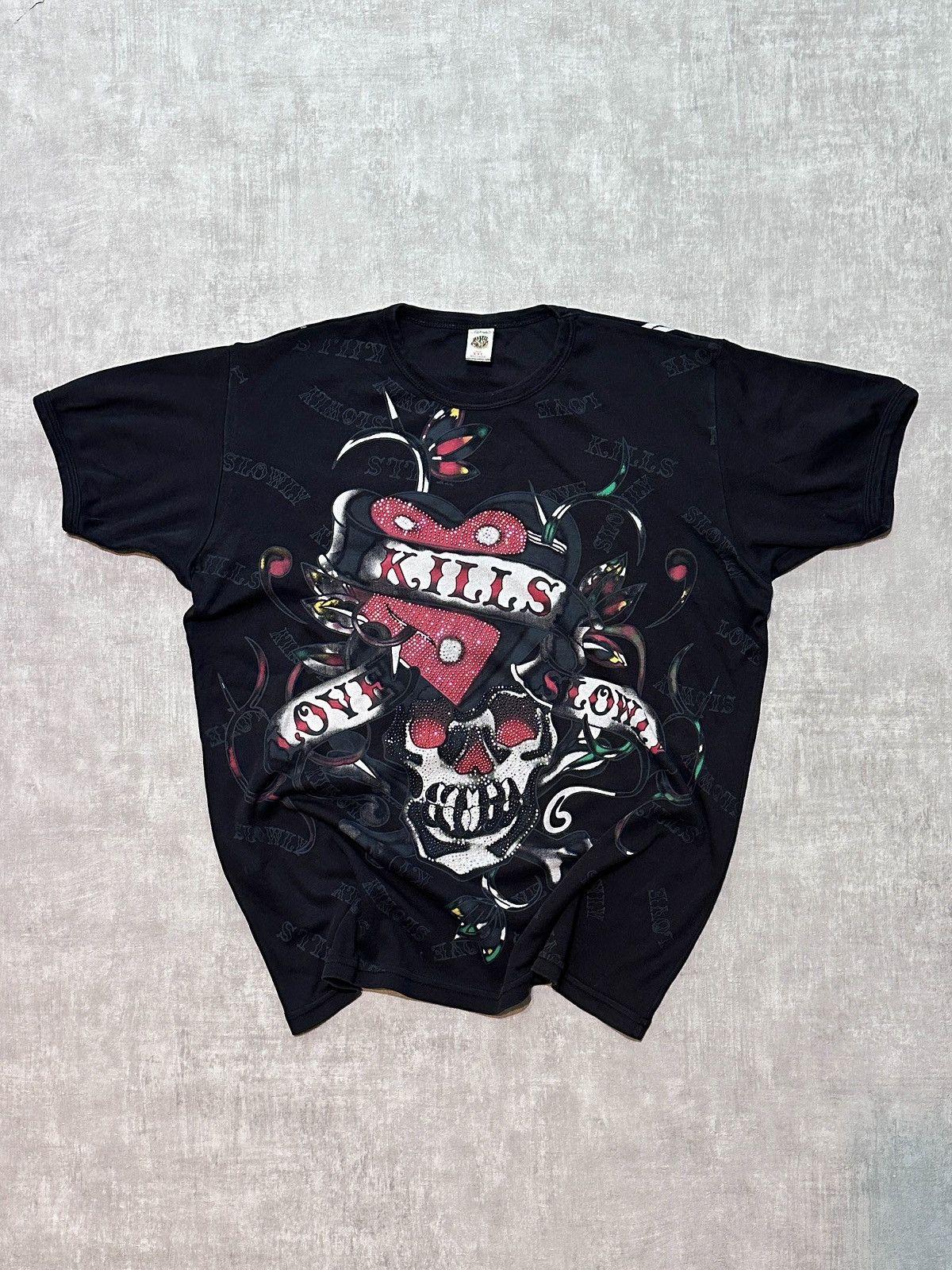 Ed Hardy Y2K LGB IfSixWasNine Style Ed Hardy T Shirt Tattoo Size US XL / EU 56 / 4 - 1 Thumbnail