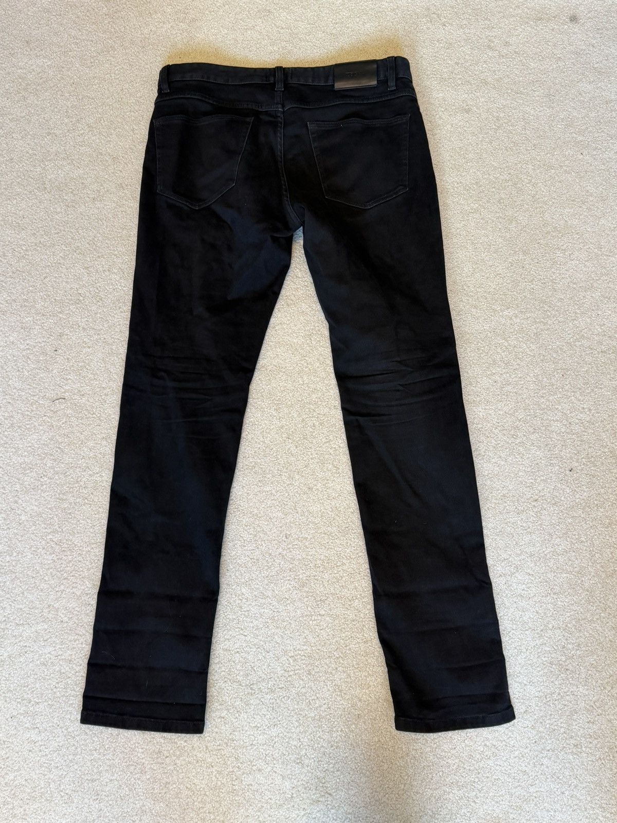 Z Zegna Zegna Black Slim Jeans Size US 32 / EU 48 - 2 Thumbnail