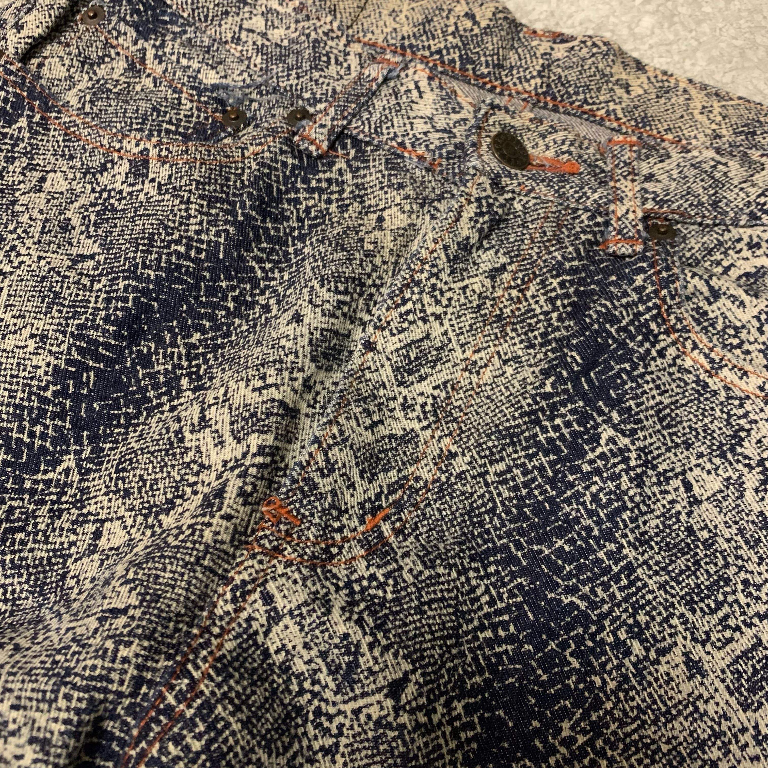 Carol Christian Poell AW/91-92" Yoshiyuki konishi ficce python jeans Size US 32 / EU 48 - 2 Thumbnail