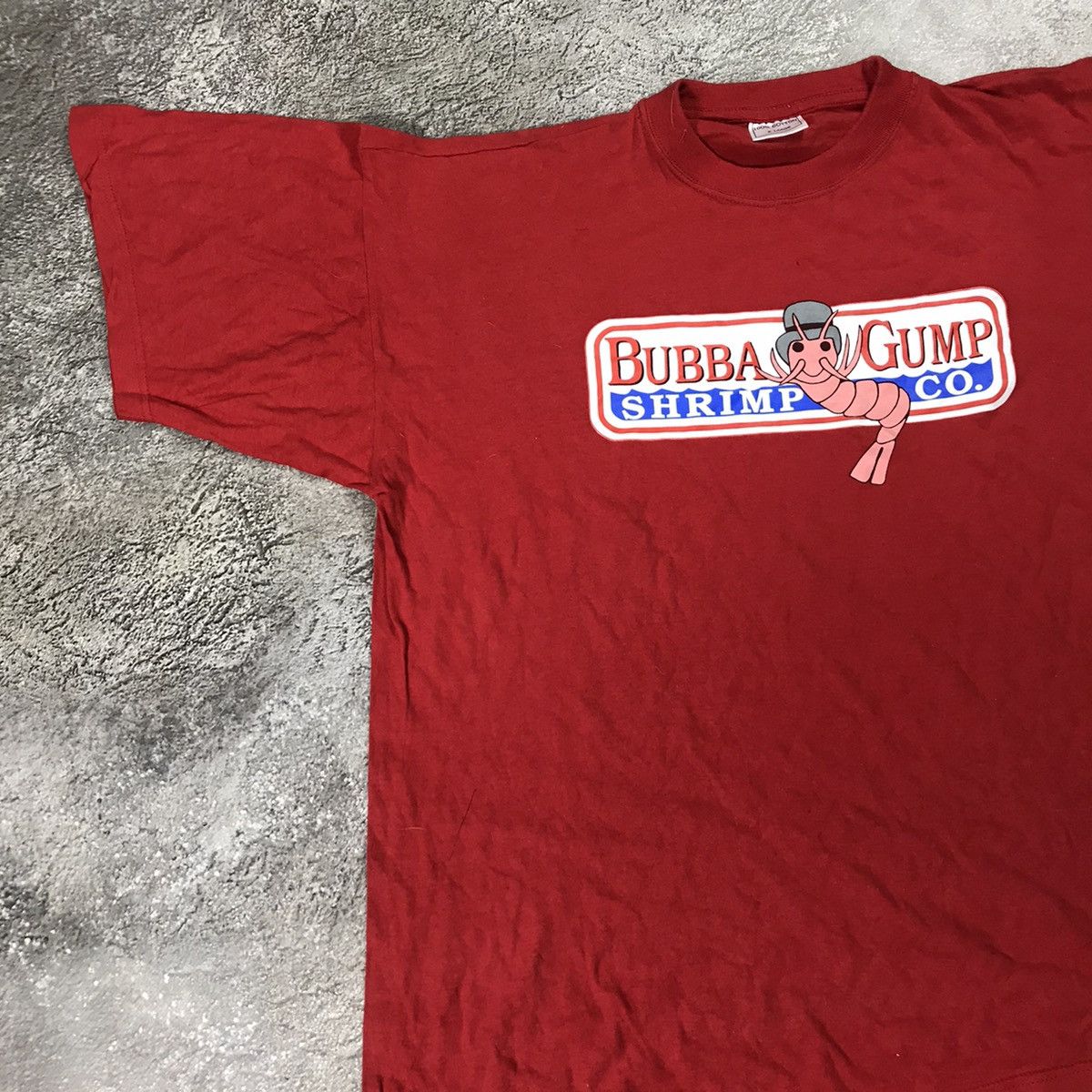 Vintage VINTAGE Y2K BUBBA GUMP SHRIMP CO FUNNY TEE Size US XL / EU 56 / 4 - 4 Thumbnail