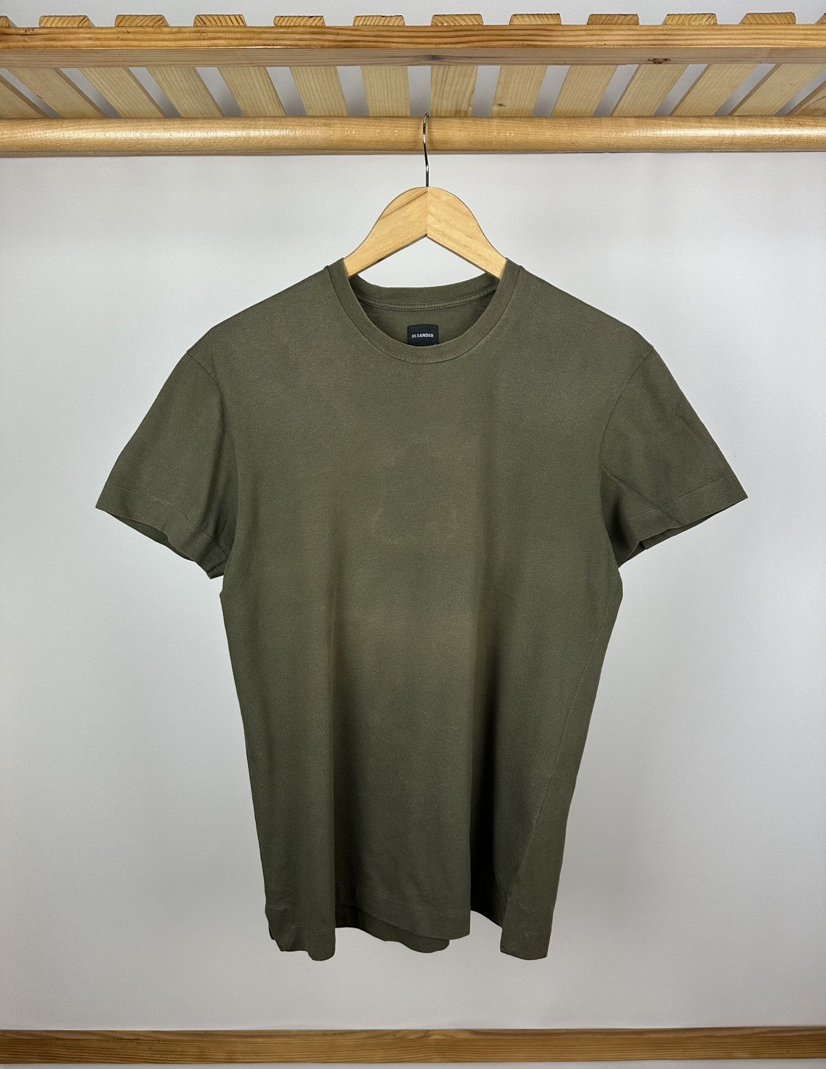 Designer Vintage JIL SANDERS Distressed T-Shirt Size US M / EU 48-50 / 2 - 1 Thumbnail