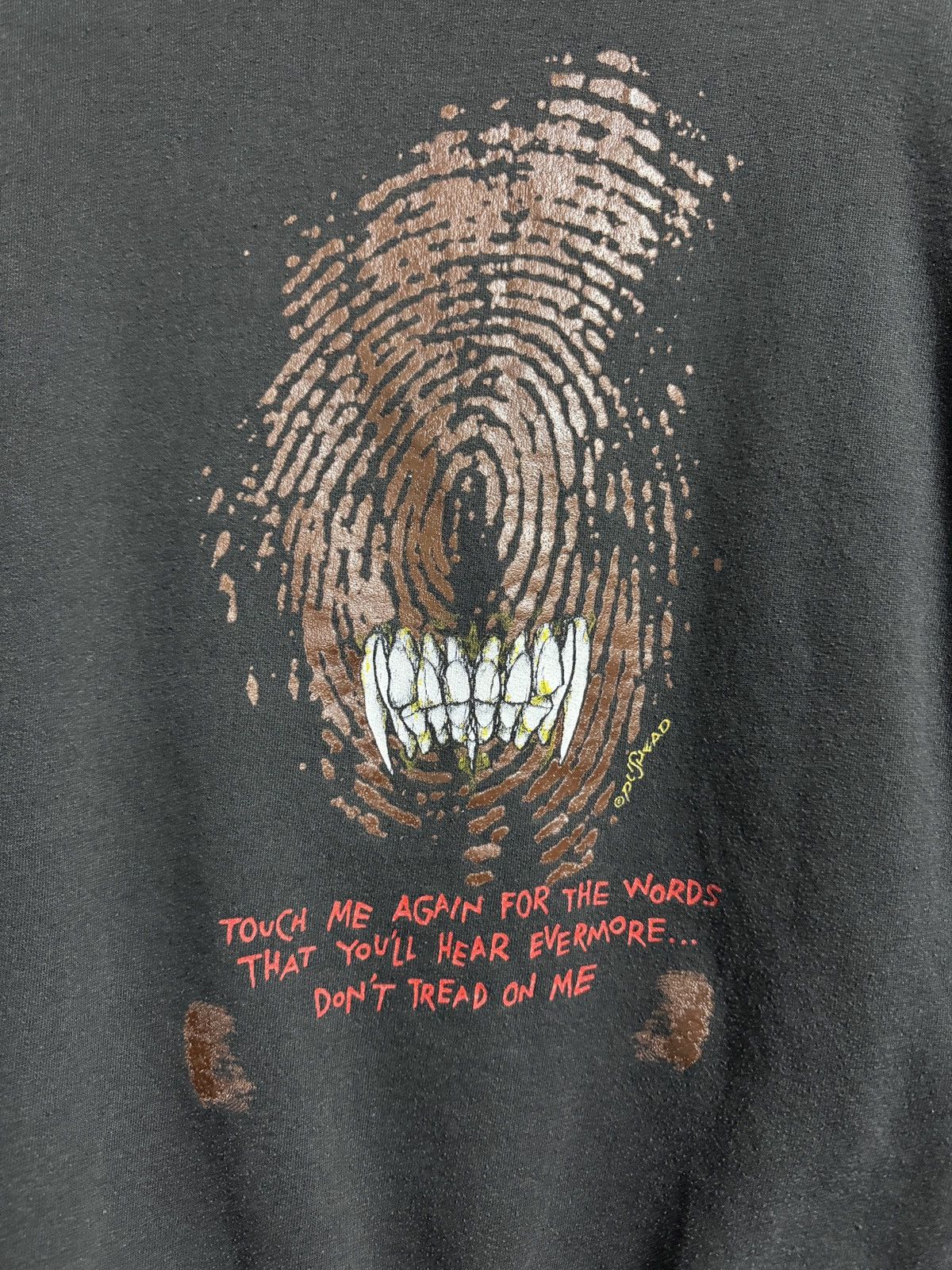Band Tees Vintage 90s Metallica "Don't Tread On Me" Sweatshirt Size US L / EU 52-54 / 3 - 6 Thumbnail