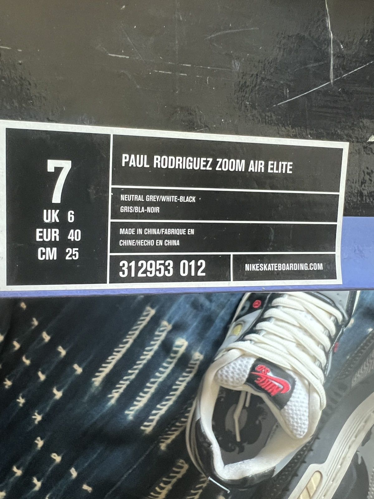 Nike SB Futura X Nike SB Paul Rodriguez Zoom Air Elite Size US 7.5 / EU 40-41 - 13 Thumbnail