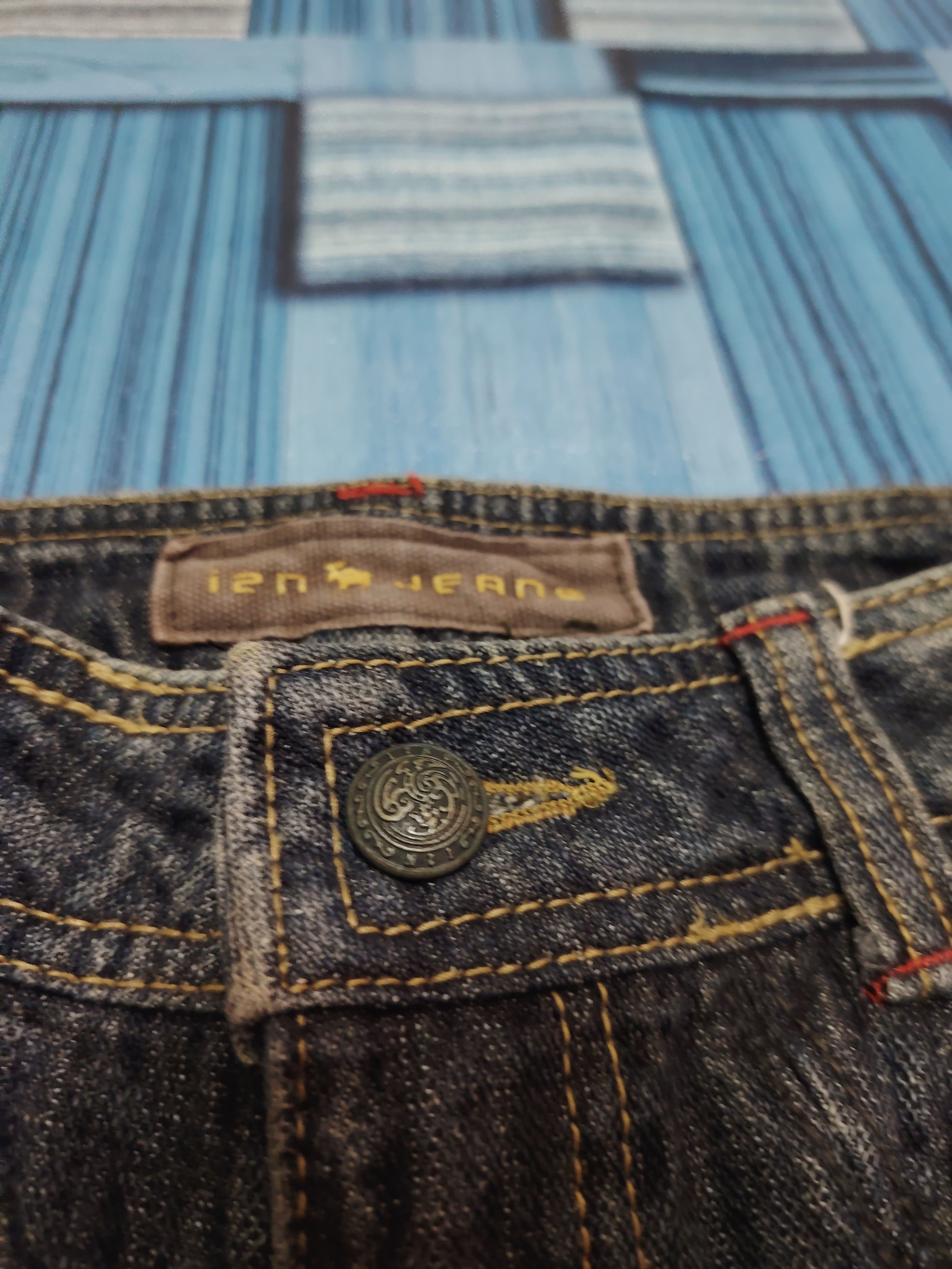 If Six Was Nine Japan I2N Bootcut Jeans Distressed Double Layer Flared Jeans Size US 30 / EU 46 - 4 Thumbnail