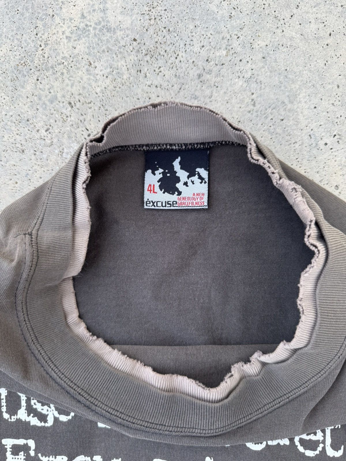 JNCO Distressed 2000s Excuses Jnco Styled Double Layer Tees Size US XL / EU 56 / 4 - 7 Thumbnail