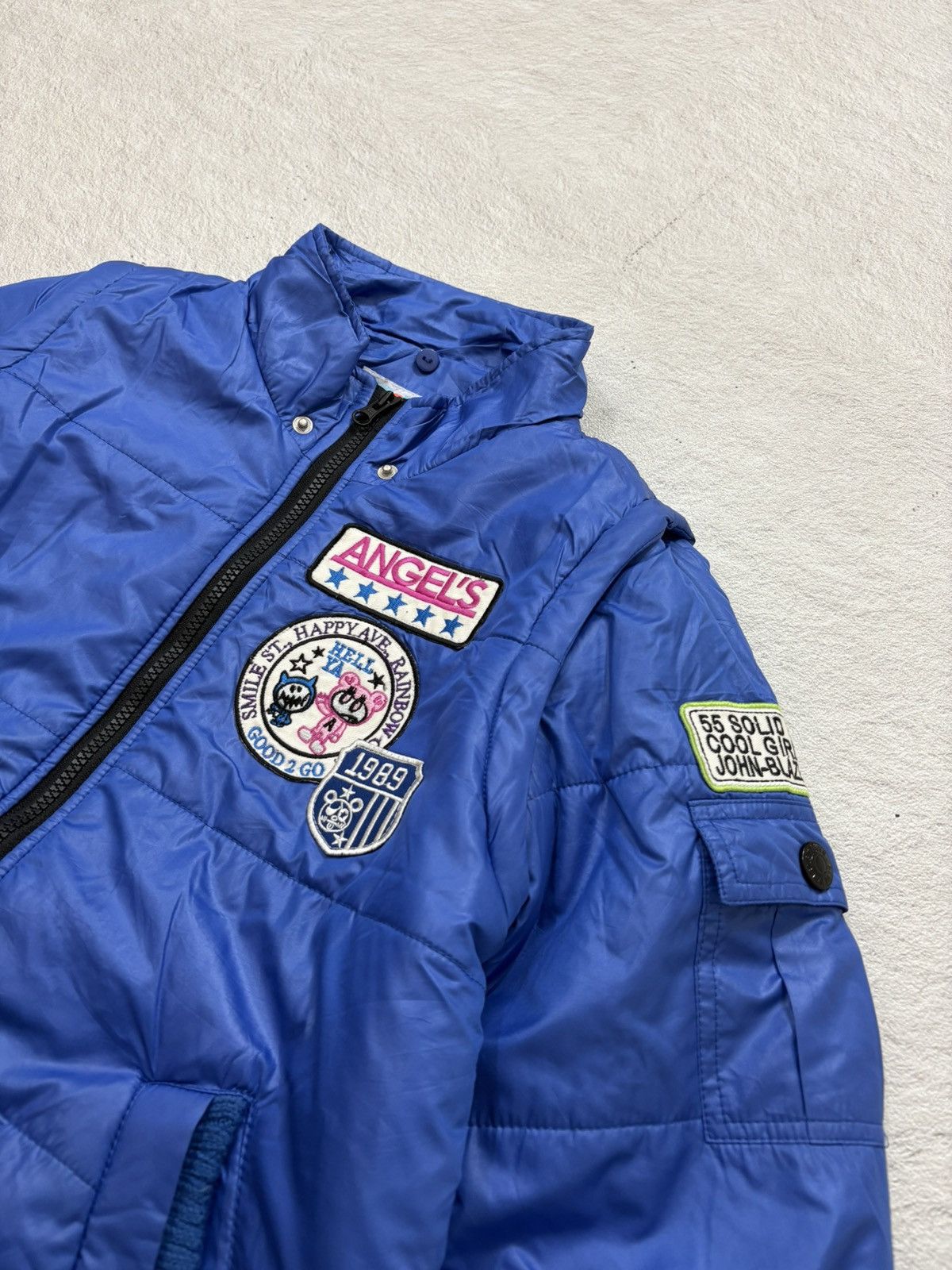 Comme des Garcons 2000s Angel blue puffer jacket beauty beast style Size US S / EU 44-46 / 1 - 6 Thumbnail
