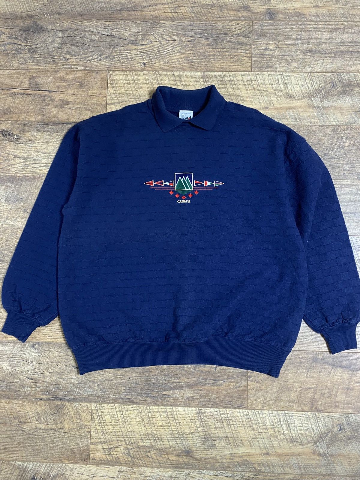 Vintage Vintage West Coast Shirts Canada Embroidery Pullover Size US XL / EU 56 / 4 - 1 Thumbnail
