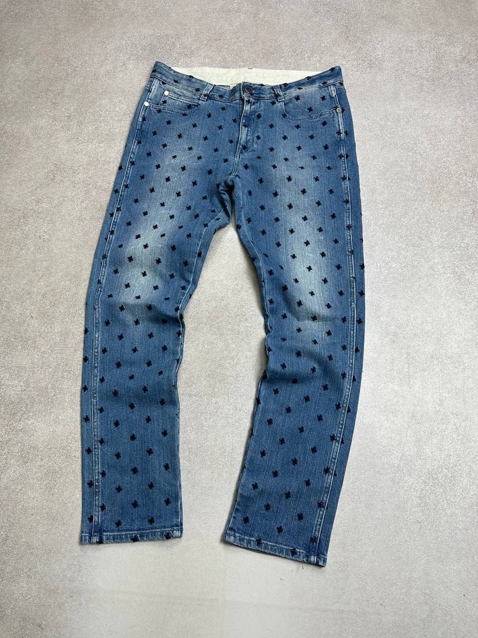 Stella McCartney WMNS Stella McCartney All Over Stars Denim Jeans Size 27" / US 4 / IT 40 - 5 Thumbnail