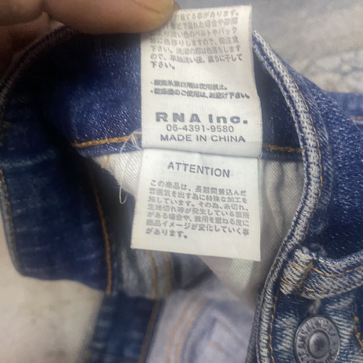 Japanese Brand × Jean × Vintage Vintage RNA Splash Paint Unisex Denim Jeans Size US 30 / EU 46 - 10 Thumbnail