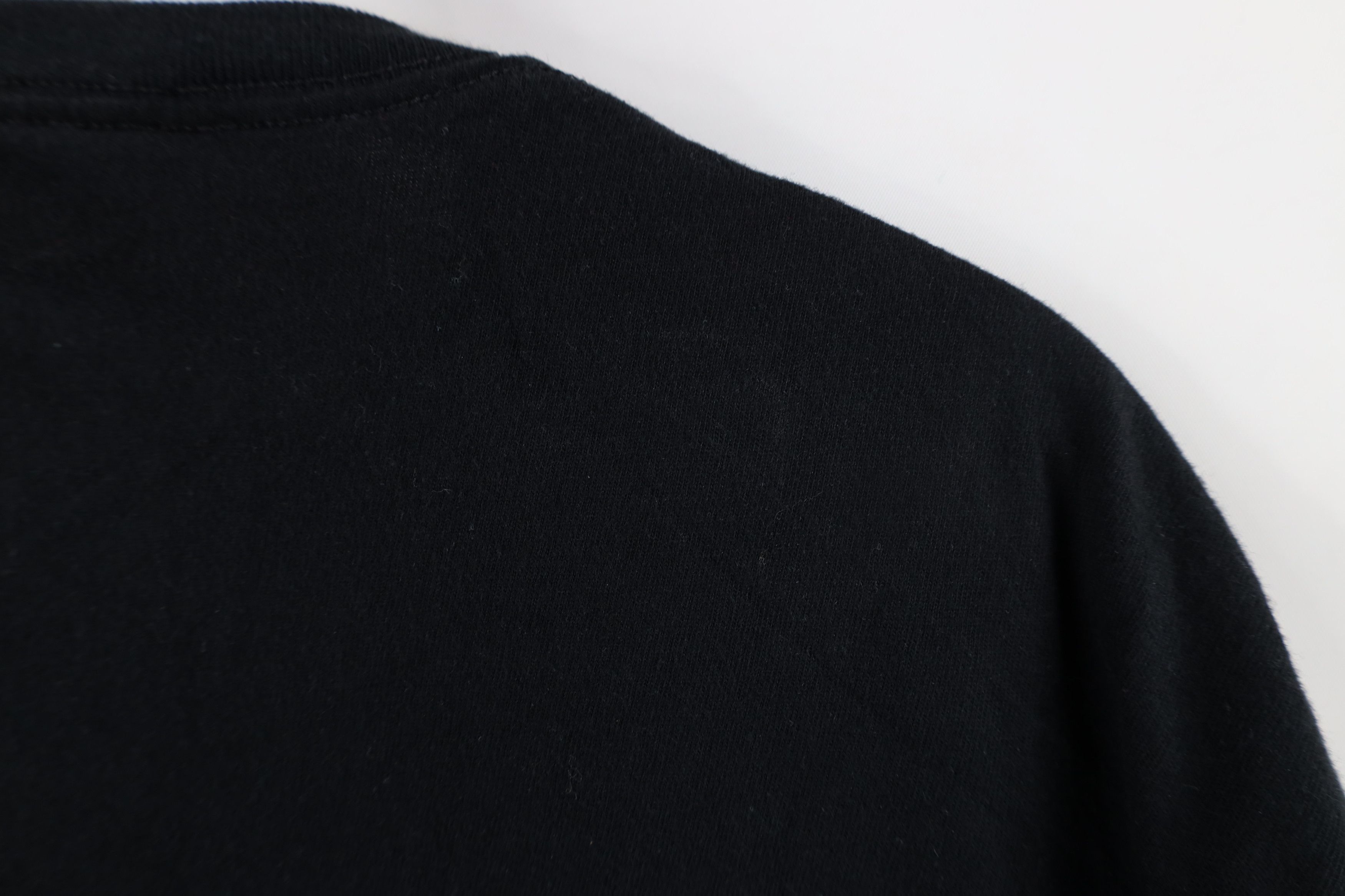 Vintage Vintage 90s Streetwear Fit Short Sleeve T-Shirt Black Cotton Size US XL / EU 56 / 4 - 7 Thumbnail