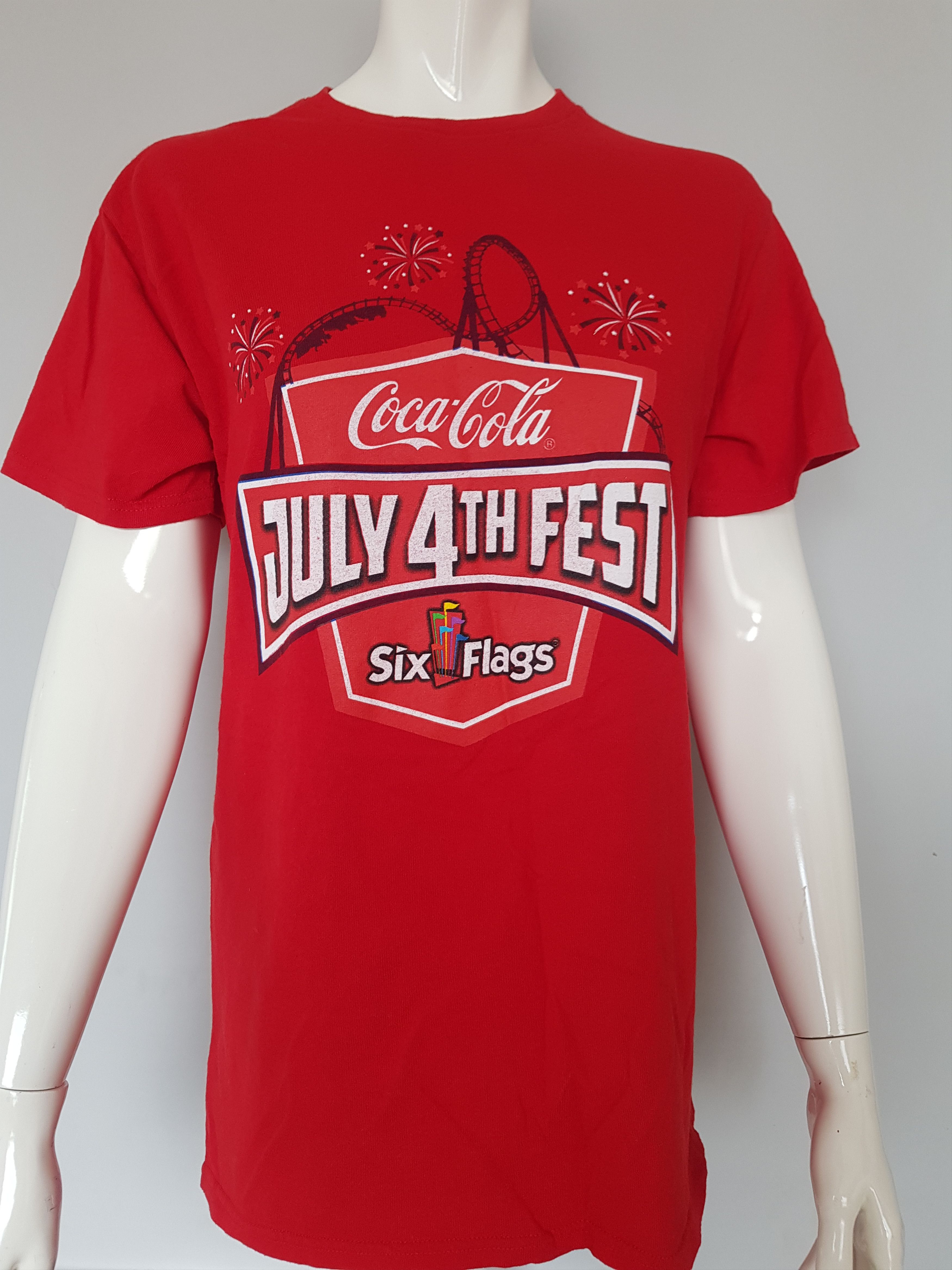 Delta Coca cola 4th of july 6 flags t-shirt Size M / US 6-8 / IT 42-44 - 2 Thumbnail