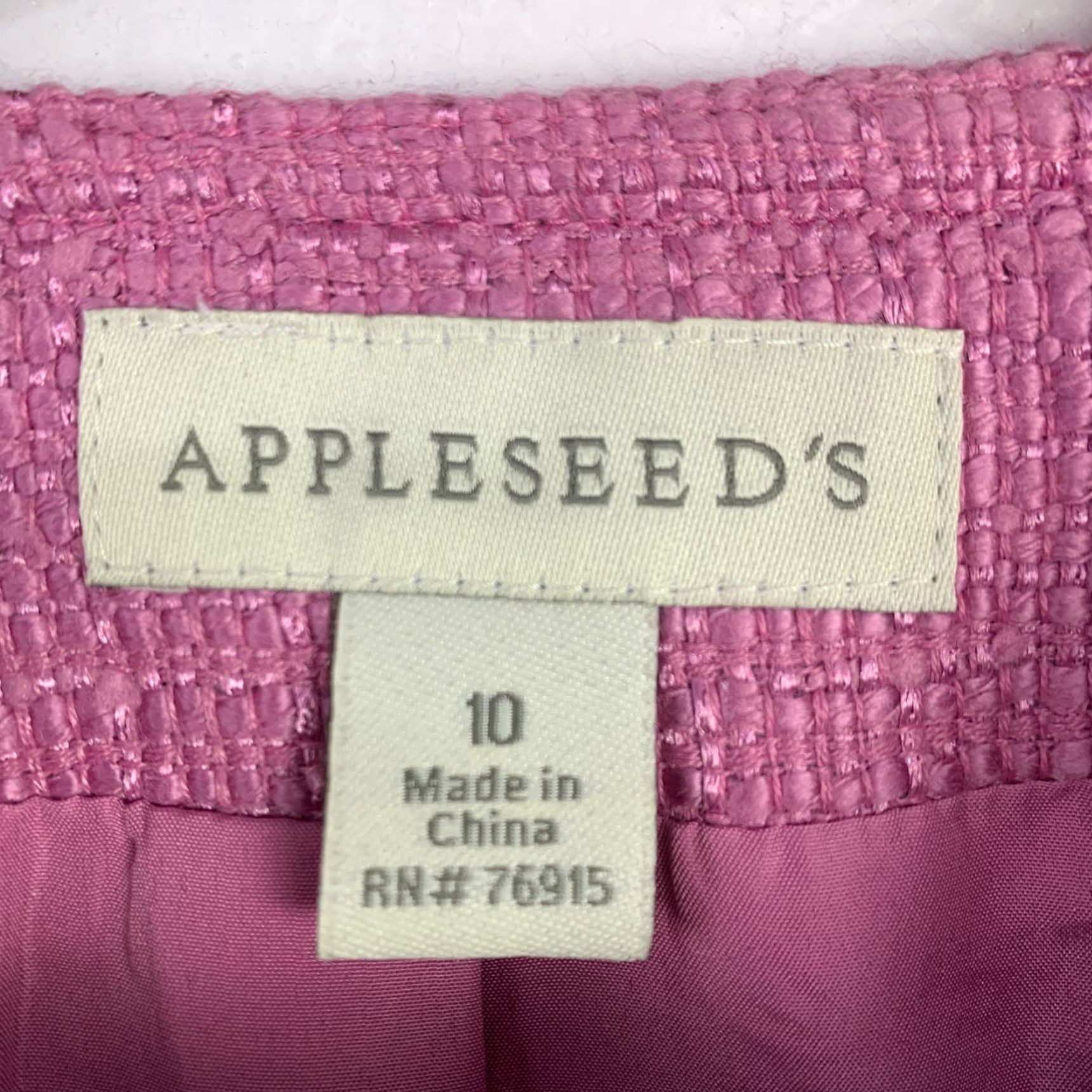 Vintage VINTAGE Appleseed's Blazer Shirt Purple Size 10 Women Five-Button Lightweight 90s Preppy Business Casual Blazer Mens Womens Girls? Size L / US 10 / IT 46 - 3 Thumbnail