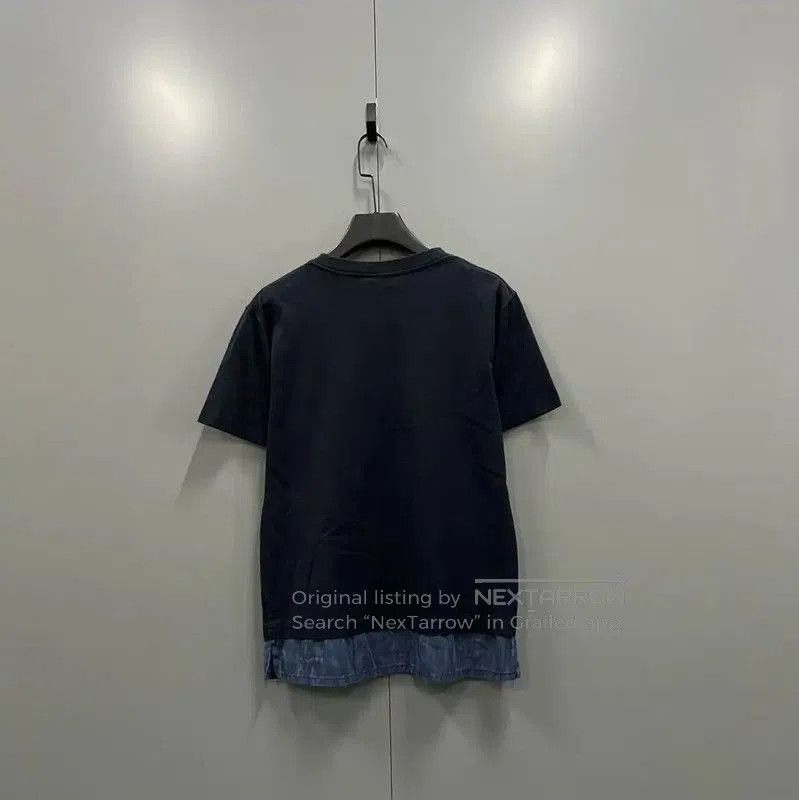 Dior Dior Navy Cotton Logo Short Sleeve T-shirt . Size US XS / EU 42 / 0 - 2 Thumbnail