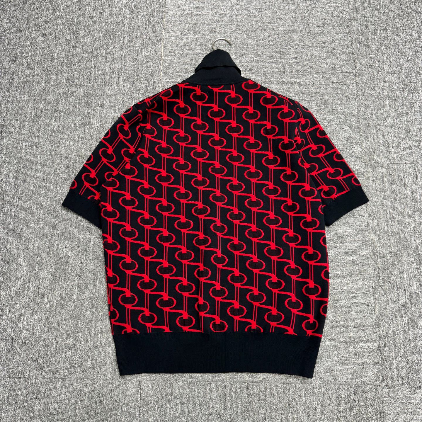 Prada Prada All Over Print Short Sleeve Size 52 99 New Size US L / EU 52-54 / 3 - 5 Thumbnail