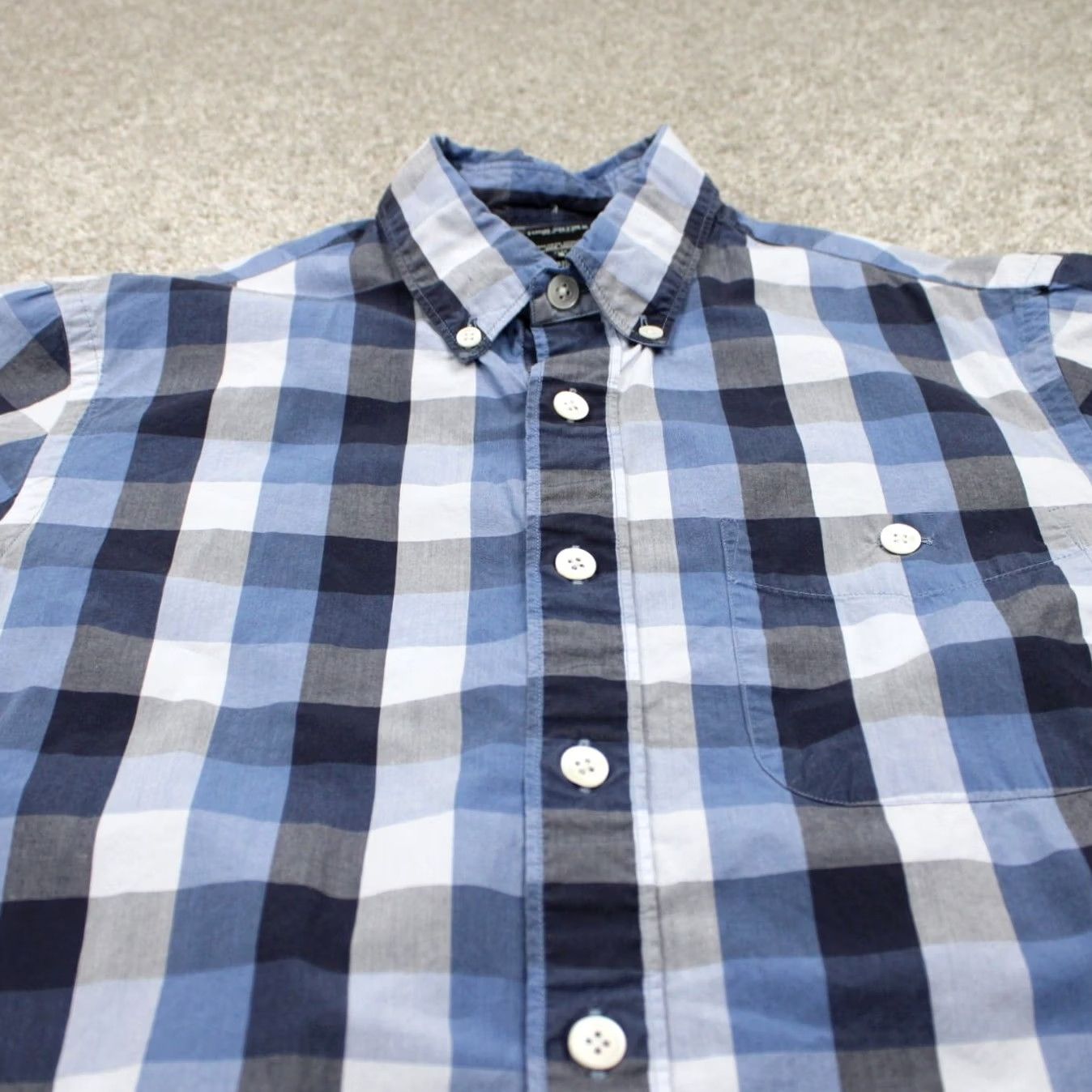 Todd Snyder Todd Snyder Shirt Mens Small Blue Plaid Button-Up Long Sleeve Tailored Regular Fit Vintage: No Size US S / EU 44-46 / 1 - 4 Thumbnail