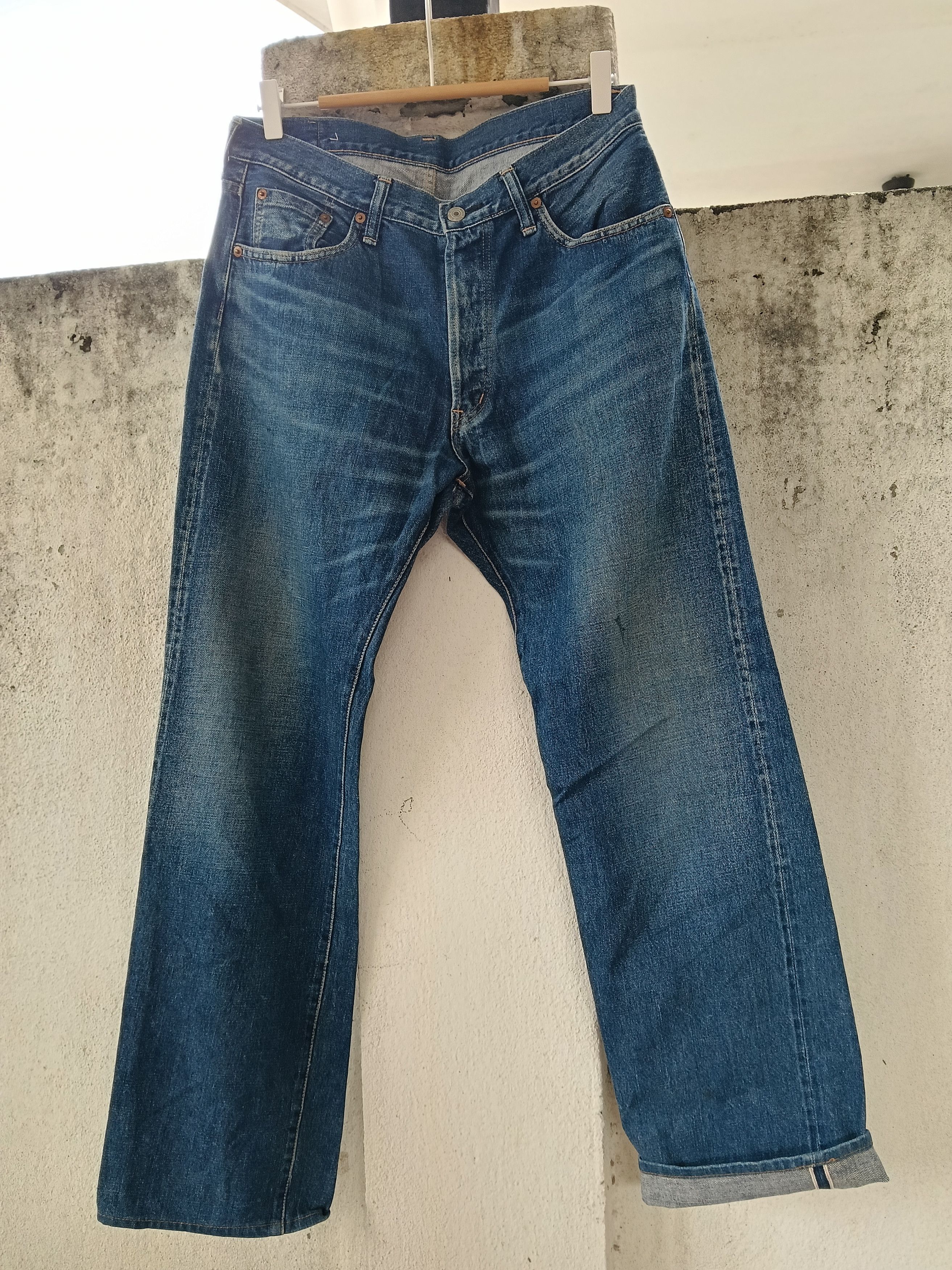 Johnbull 💥 Flared JohnBull Japanese Selvedge Denim💥 Size US 32 / EU 48 - 2 Thumbnail