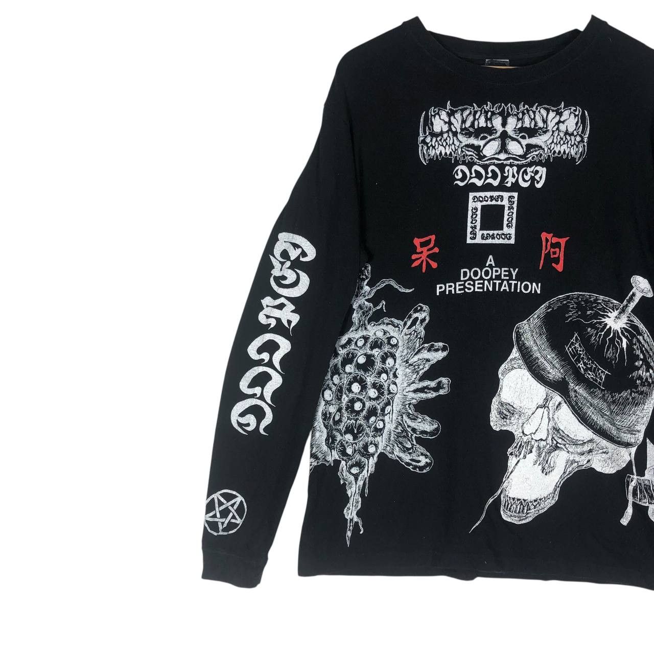 Japanese Brand Japanese Brand A Doopey Presentation Long Sleeve T-shirt Size US L / EU 52-54 / 3 - 5 Thumbnail