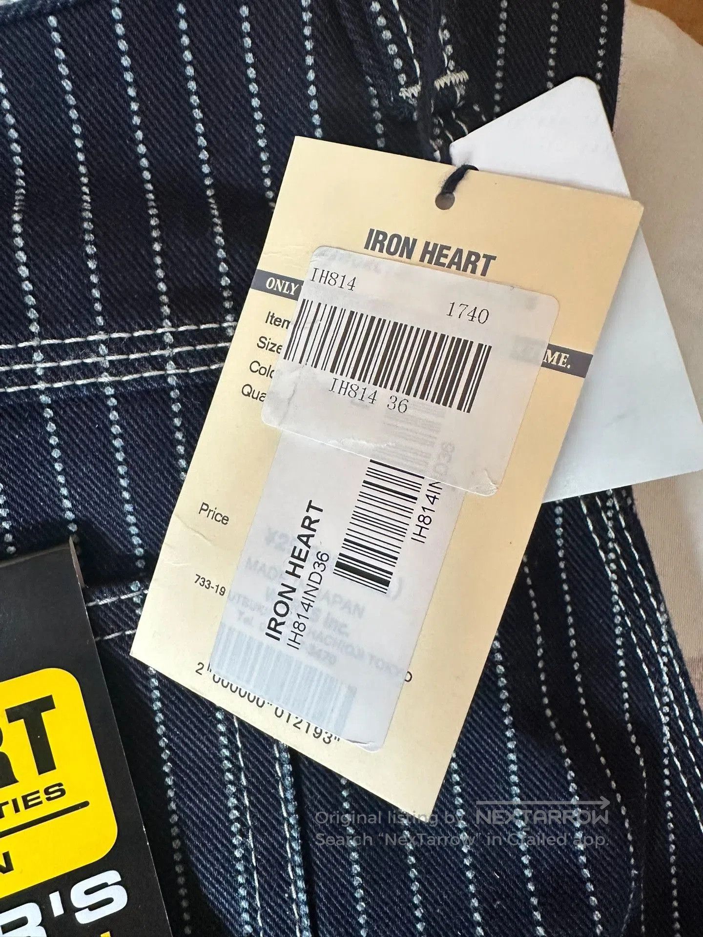 Iron Heart Iron Heart 814 Blue W36. Size US 36 / EU 52 - 2 Thumbnail
