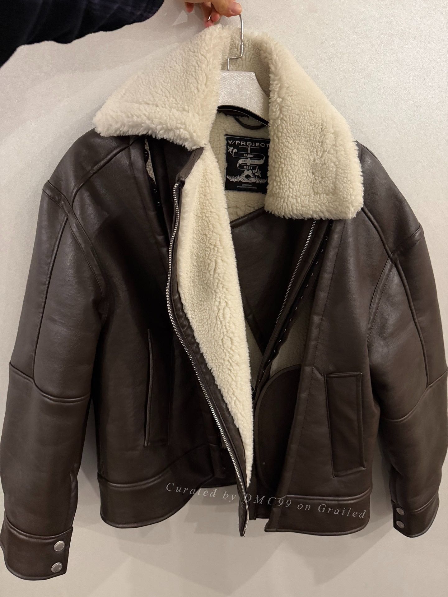 DEN IM by SIKI IM Yproject Fur Leather Jacket Size US S / EU 44-46 / 1 - 1 Thumbnail