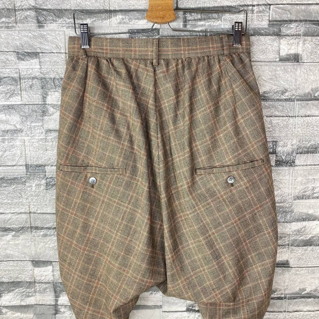 Issey Miyake × mercibeaucoup AVANT GARDE MERCIBEAUCOUP ISSEY MIYAKE CROTCH HAREM PANT Size US 29 - 7 Thumbnail