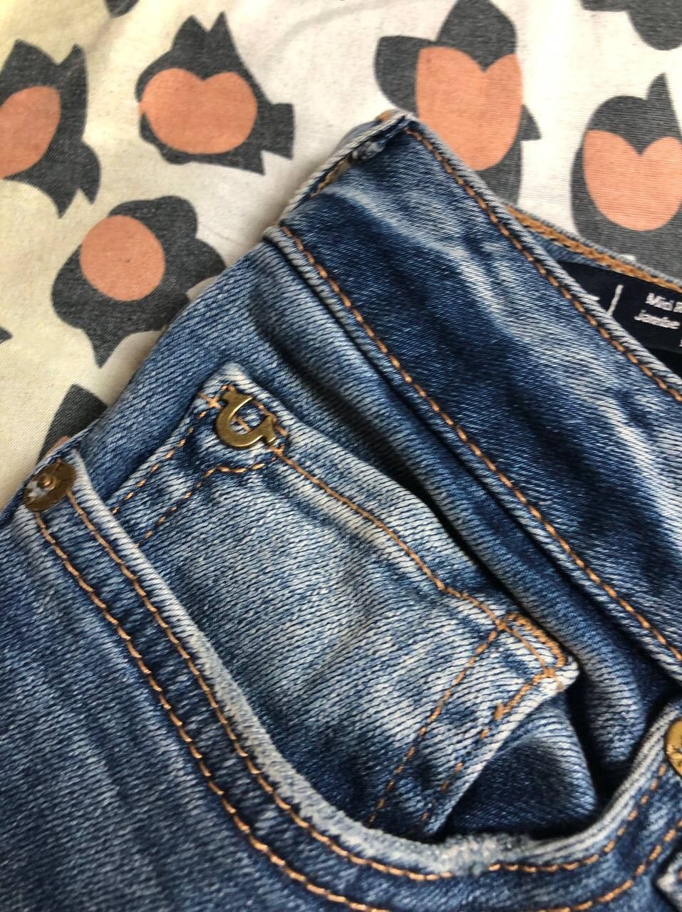 True Religion × Vintage Vintage Baggy True Religion Jeans Super T Made In USA Size US 30 / EU 46 - 14 Thumbnail