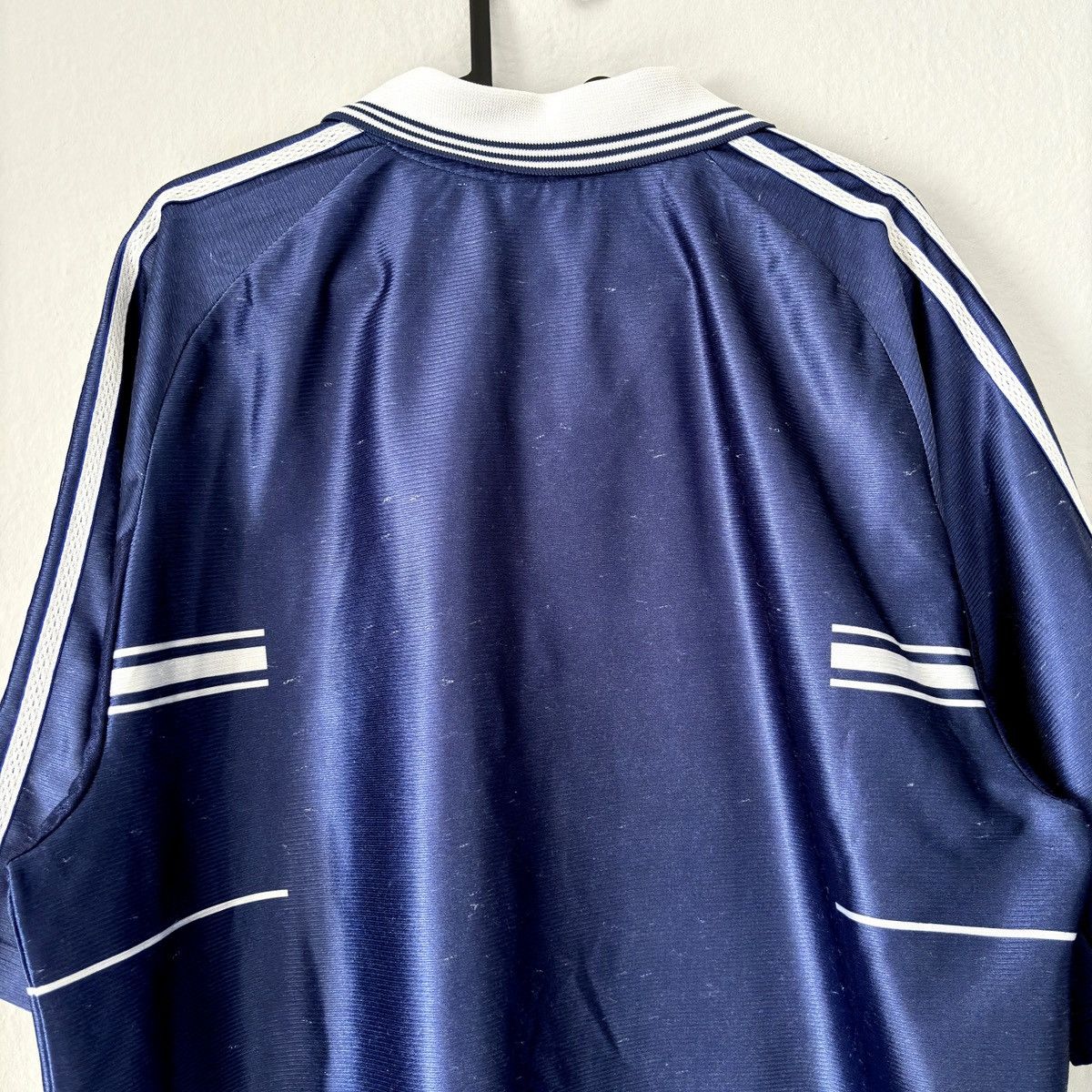 Adidas × Vintage 1999 1998 Real Madrid Adidas Retro Vintage Soccer Jersey Kit Size US L / EU 52-54 / 3 - 11 Thumbnail