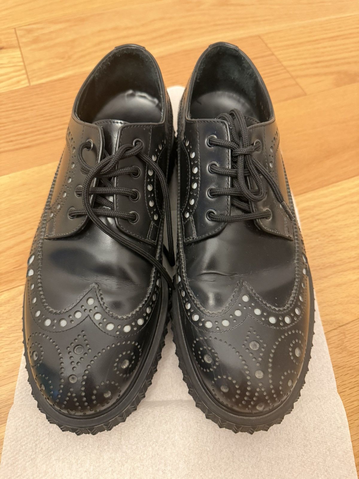 Valentino Valentino Butterfly Brogues size 41 Size US 8 / EU 41 - 2 Thumbnail