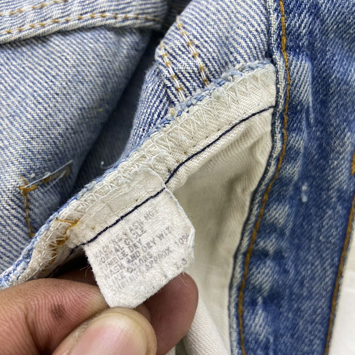 Levi's Vintage Clothing Vintage Levi’s 501 Denim Pants Size US 39 - 21 Thumbnail