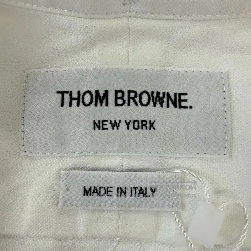 Thom Browne Thom Browne White Cotton Women's Shirt . Size M / US 6-8 / IT 42-44 - 3 Thumbnail
