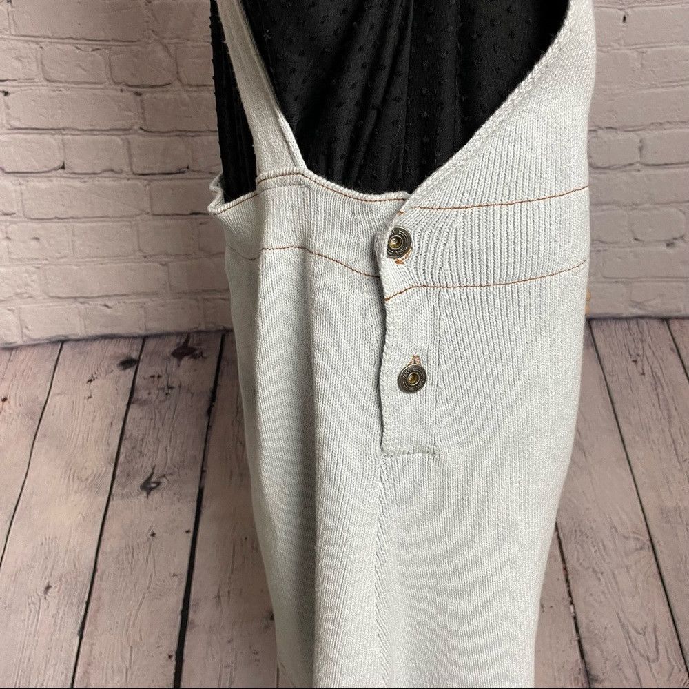 Zara NWT New Zara KNIT OVERALL Baby Blue DRESS Size L Size L / US 10 / IT 46 - 9 Thumbnail