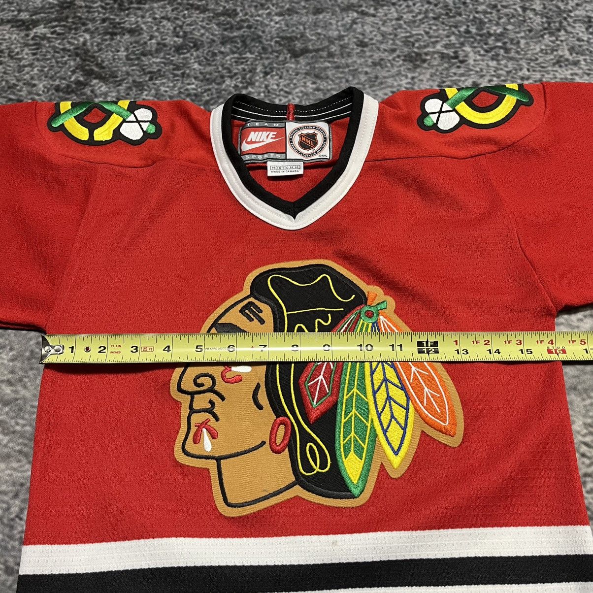 Nike Vintage 90s Nike Chicago Blackhawks Hockey Jersey Size US XS / EU 42 / 0 - 10 Thumbnail