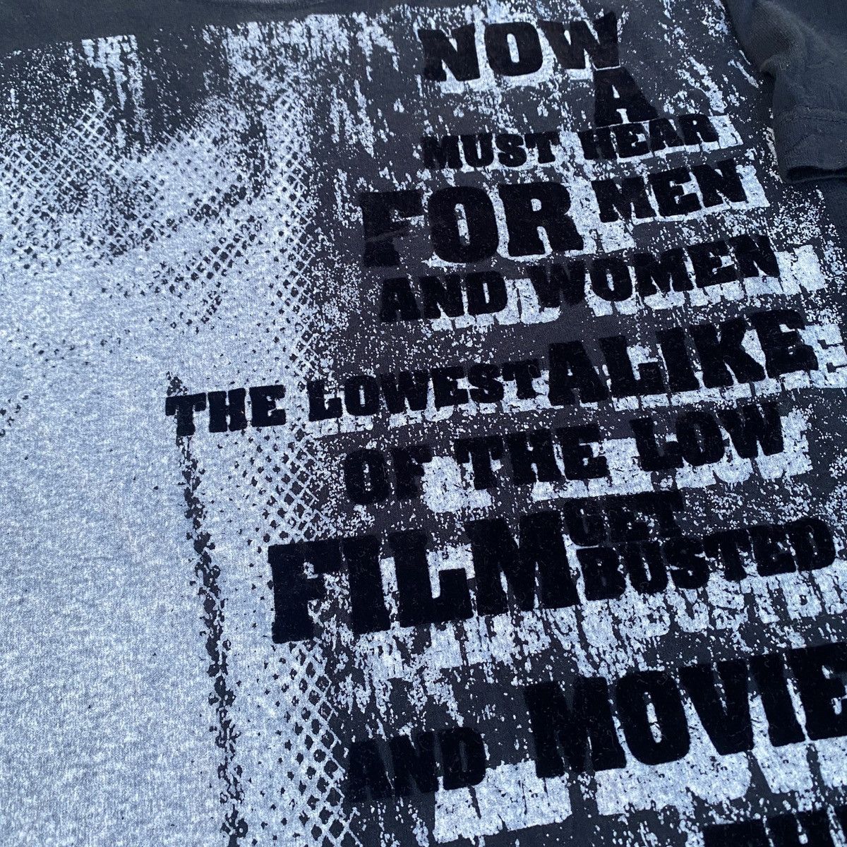 Hysteric Glamour 2000's Spinash Poem Double Layer Idiot LS Size US L / EU 52-54 / 3 - 3 Thumbnail