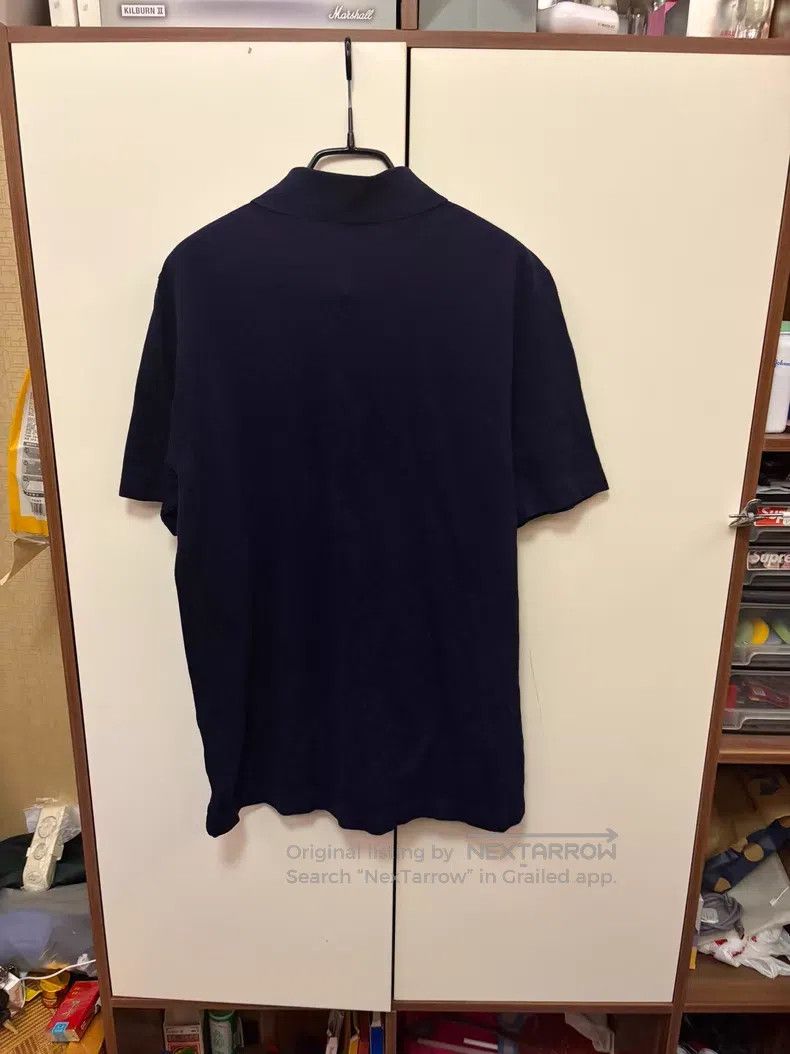 Hermes Hermes Solid Color Micro Logo Embroidered Polo Shirt with Size US L / EU 52-54 / 3 - 2 Thumbnail